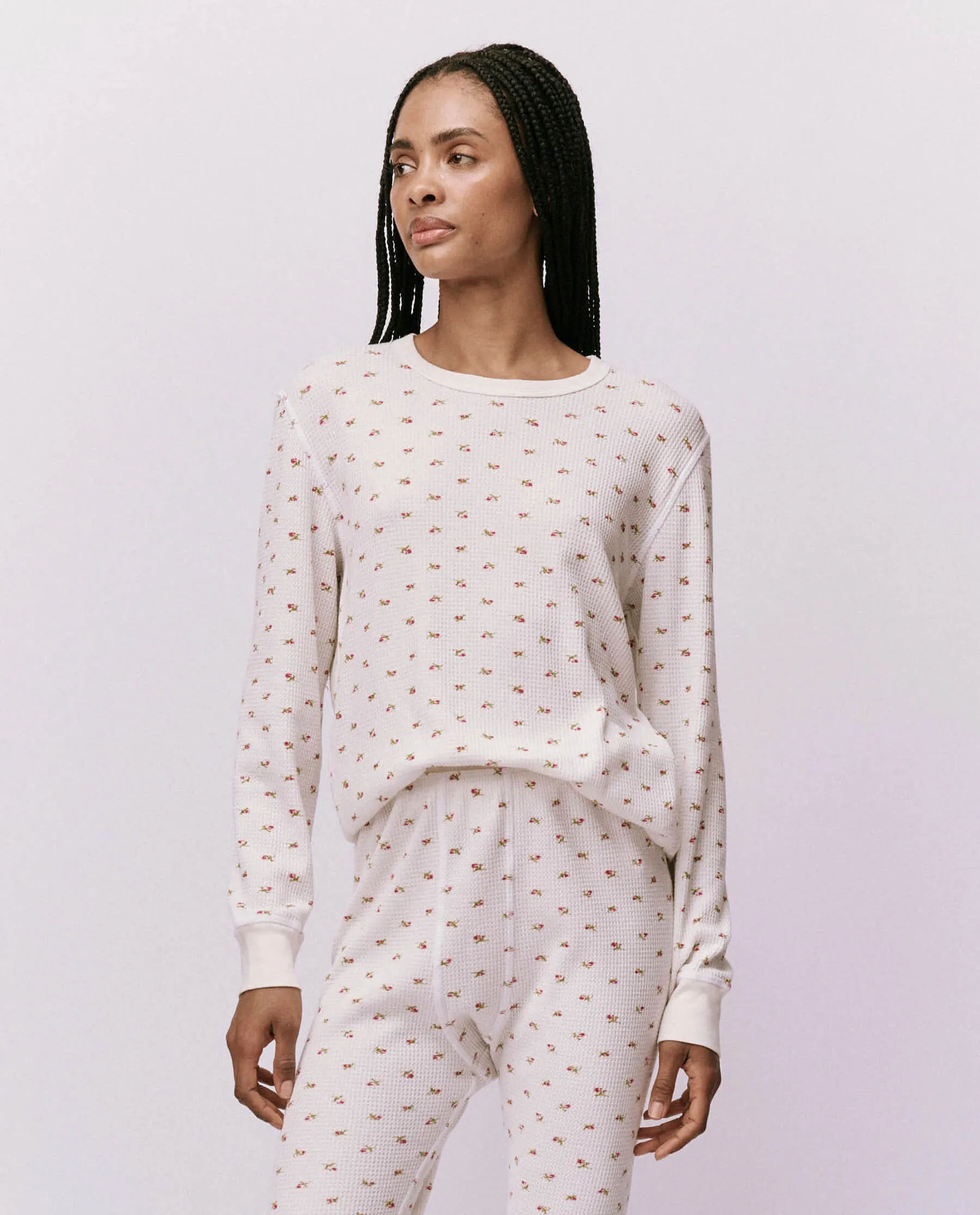 The Waffle Surplus Crew. -- White Mini Heirloom Rose sold by THE GREAT.