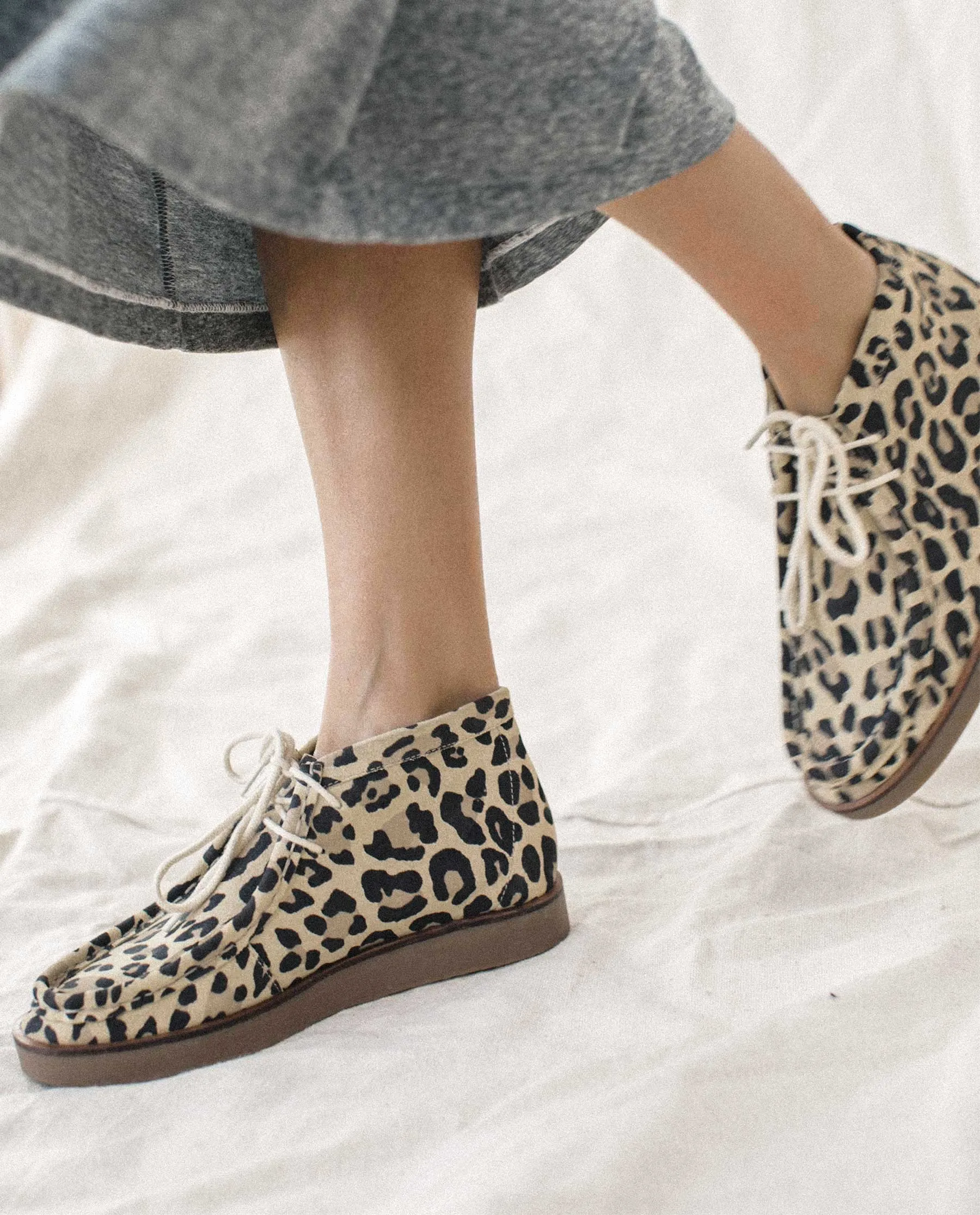 The Trooper Shoe. -- LEOPARD sold by THE GREAT. product image thumbnail 2