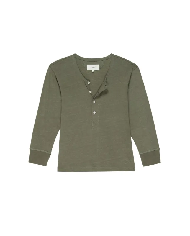 The Plunge Henley. -- Faded Army made by THE GREAT.