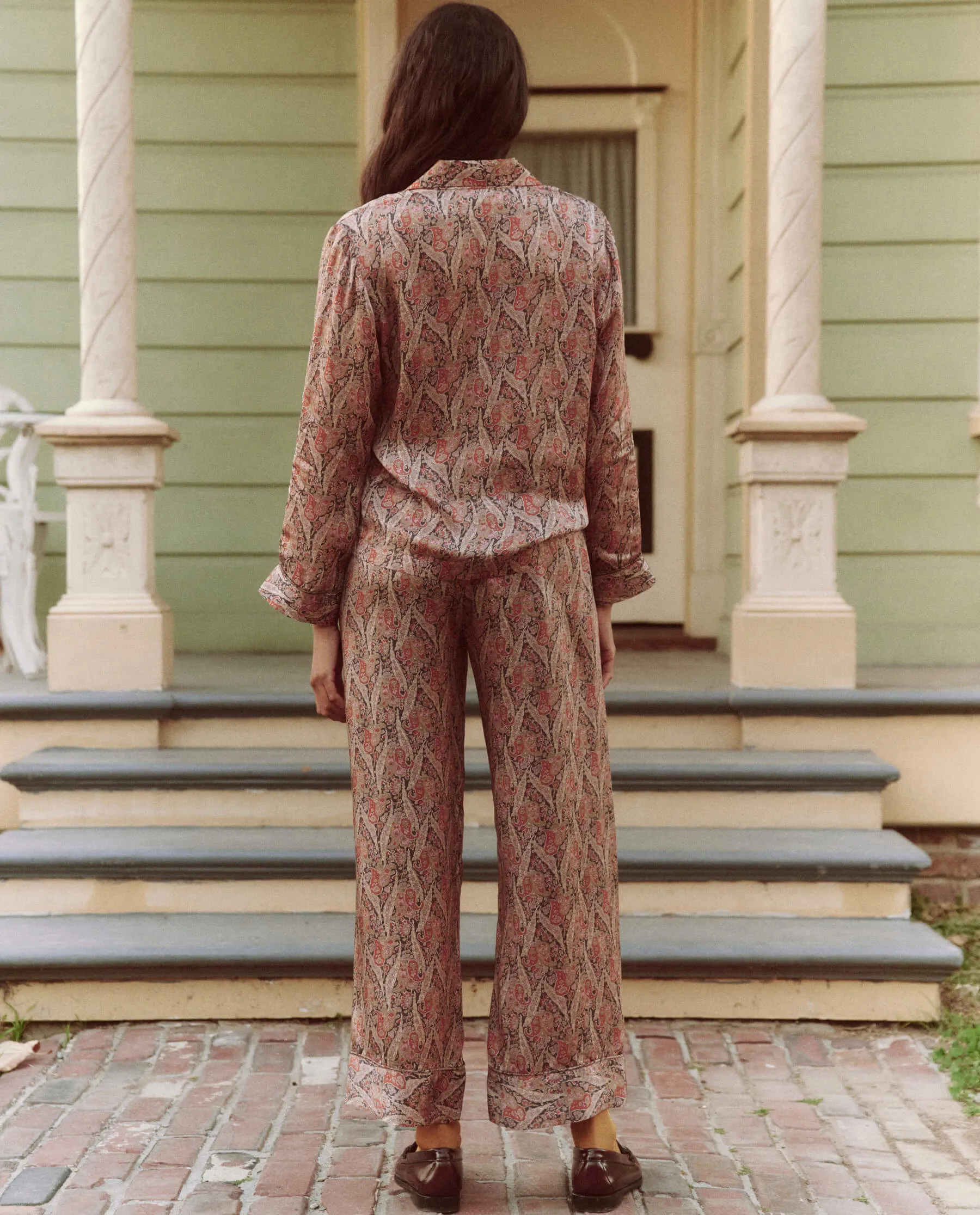 The Revel Pant. -- Ornate Paisley sold by THE GREAT. product image thumbnail 3