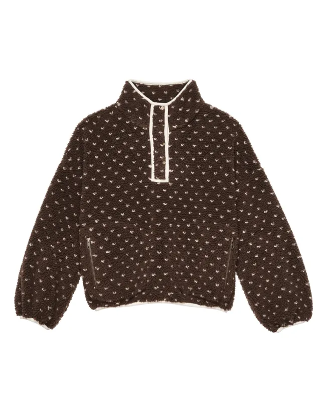 The Countryside Pullover. -- Hickory with Cream sold by THE GREAT.