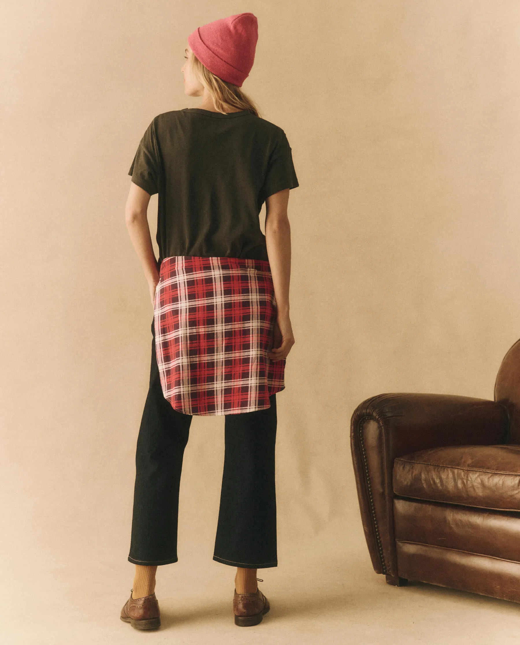 The Boxy Crew. Graphic -- Washed Black with Polar Bear Graphic sold by THE GREAT. product image thumbnail 4