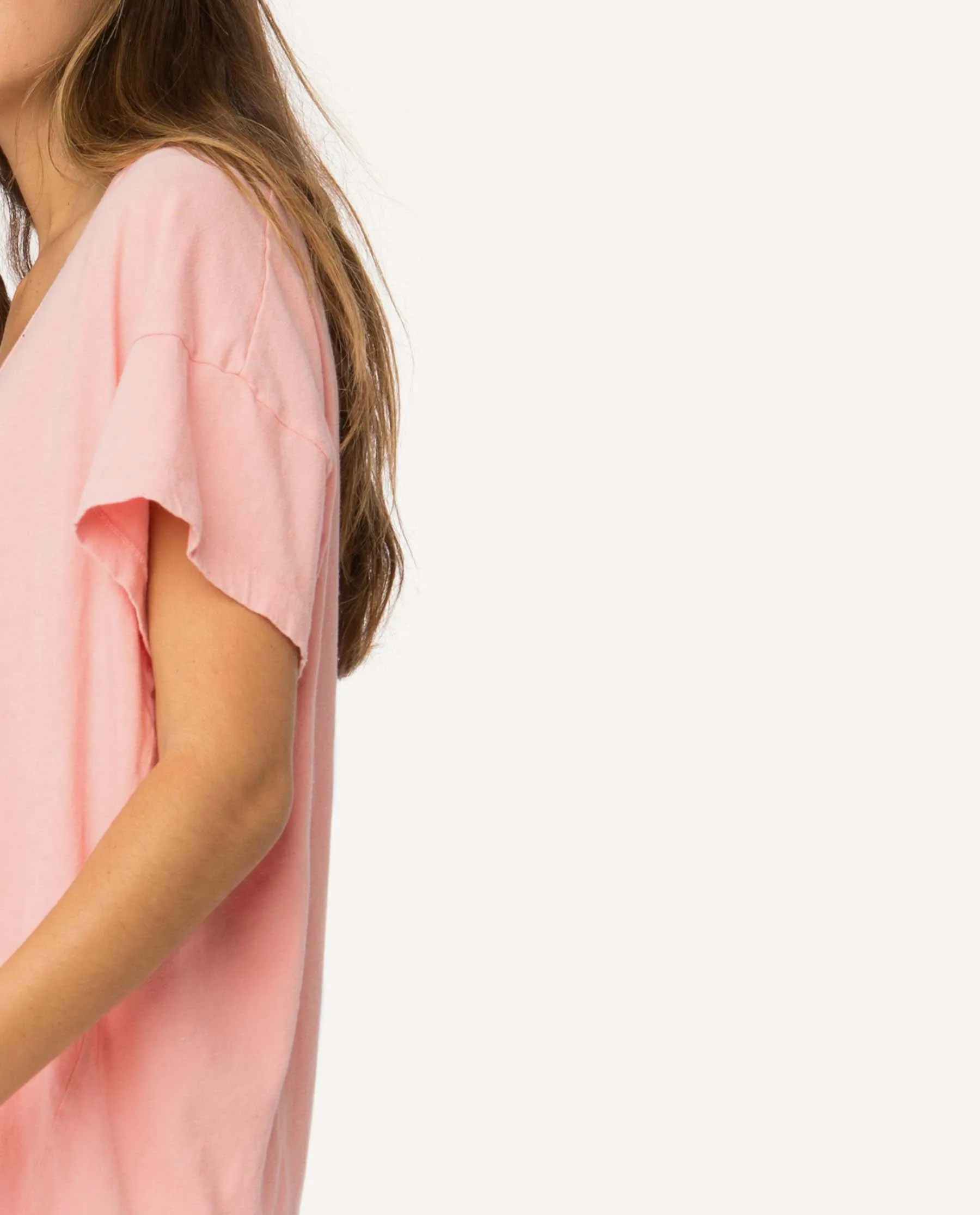 The U-Neck Tee. -- Posey sold by THE GREAT. product image thumbnail 2