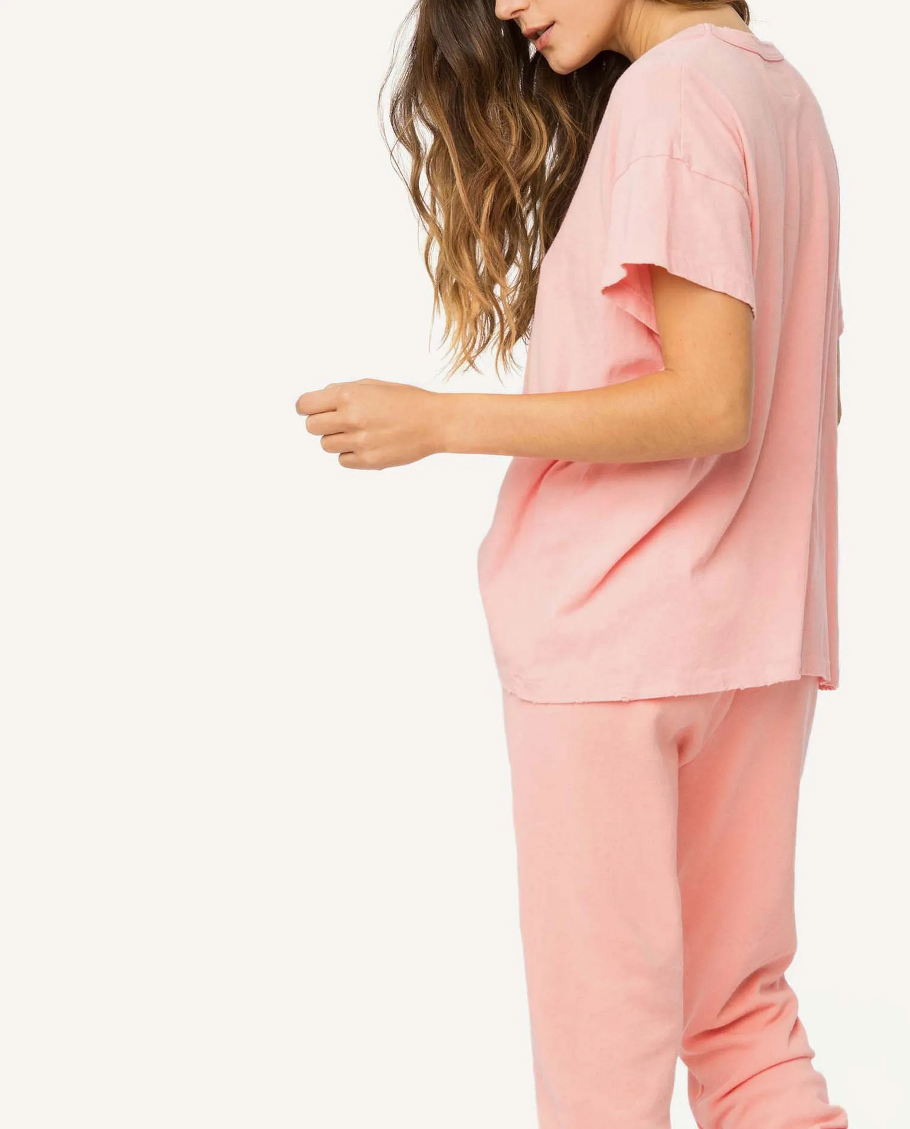 The U-Neck Tee. -- Posey sold by THE GREAT. product image thumbnail 4