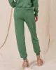 The Cropped Sweatpant. Solid -- Juniper sold by THE GREAT.