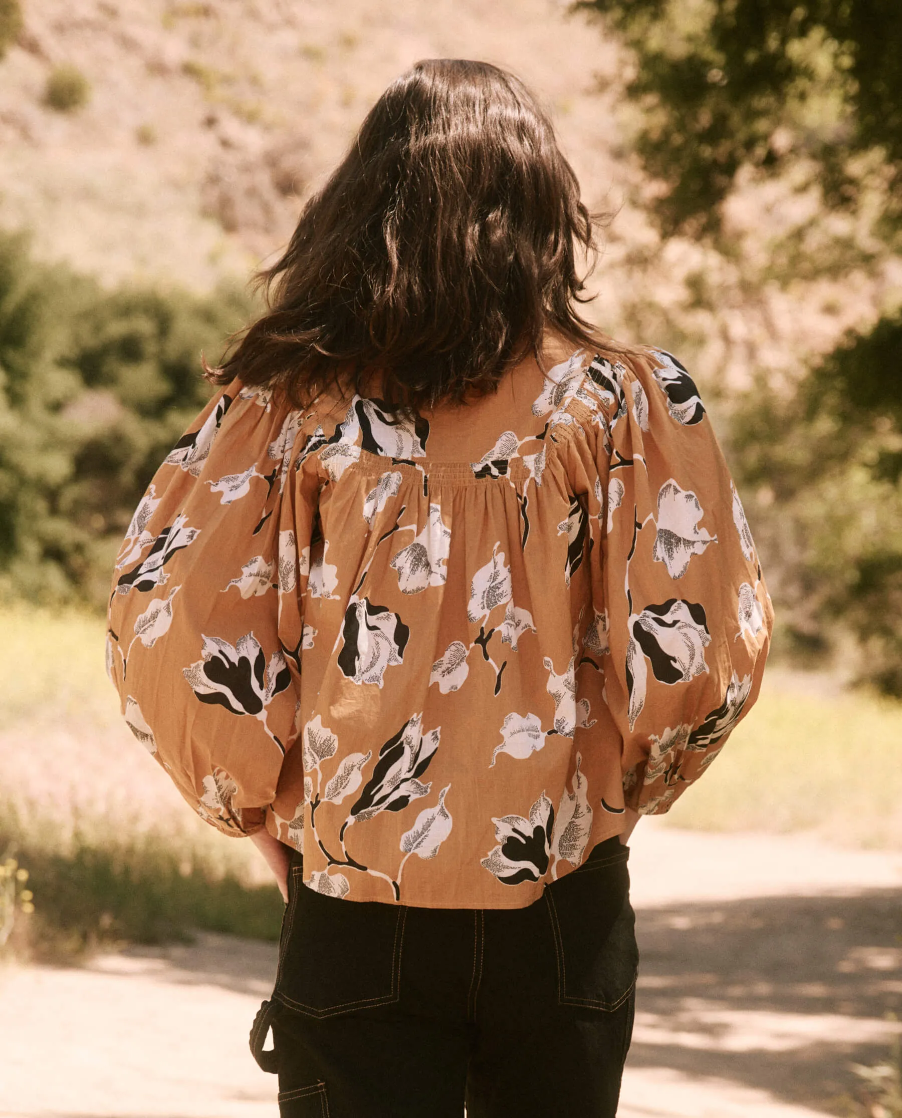 The Tale Top. -- Amber Antique Floral sold by THE GREAT. product image thumbnail 4