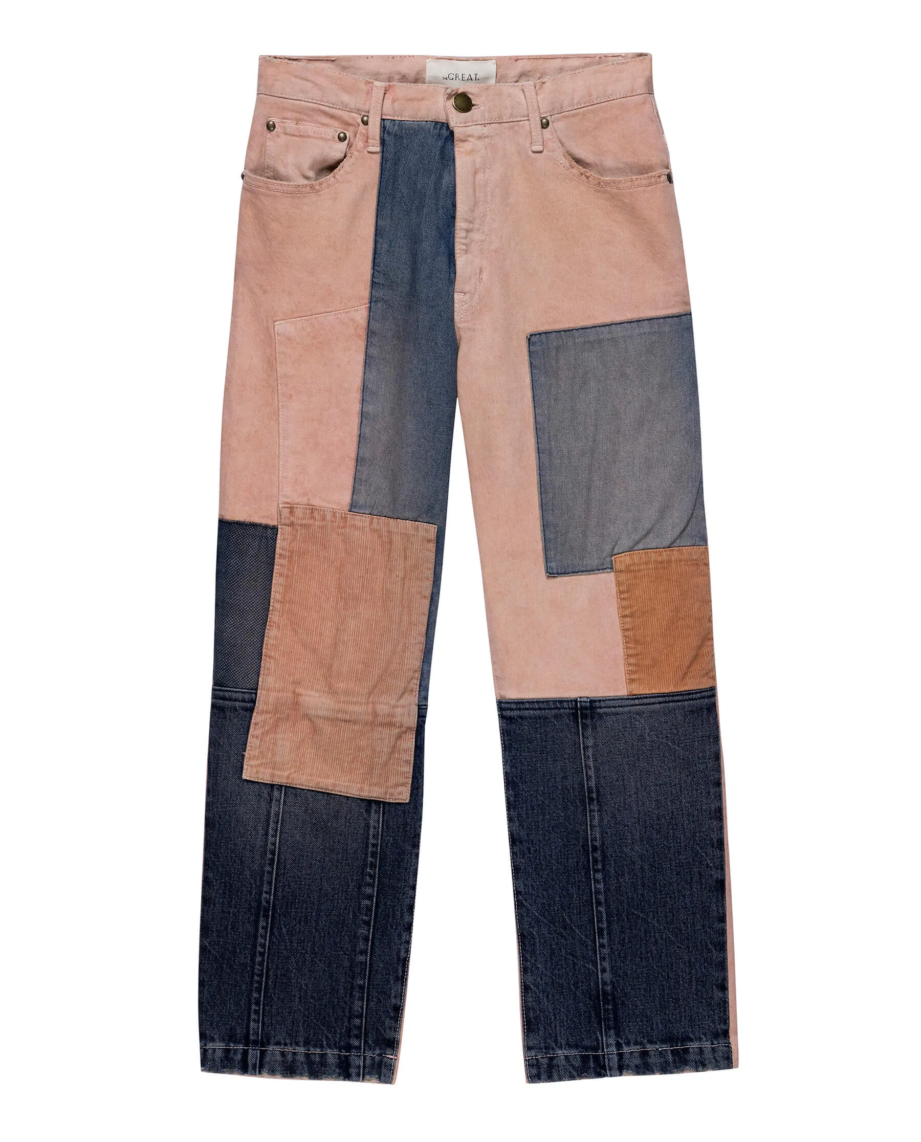 The Billy Jean. -- Rose Petal and Indigo Patchwork sold by THE GREAT.