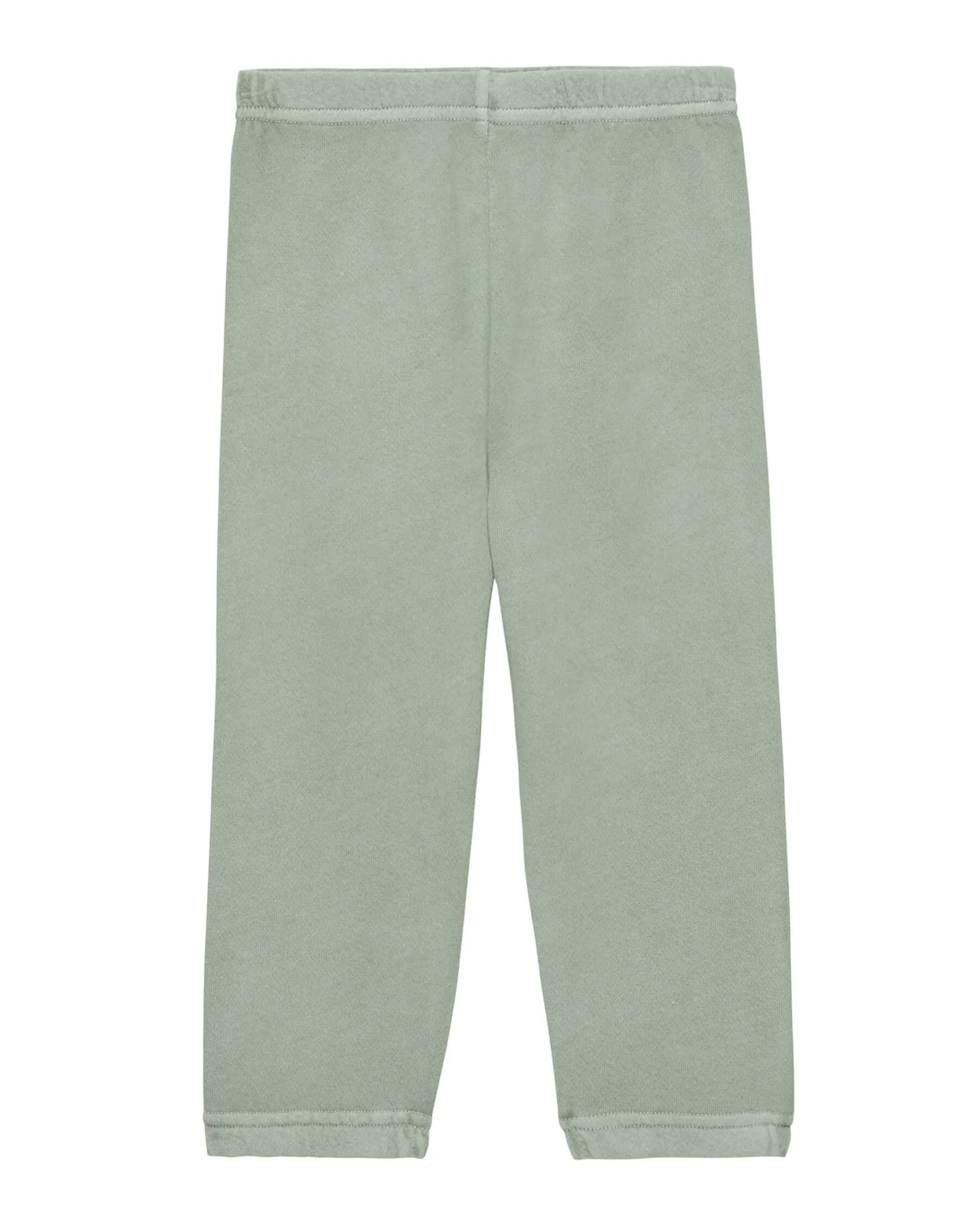 The Little Stadium Sweatpant. Solid -- Seafoam sold by THE GREAT.