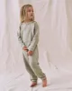 The Little Stadium Sweatpant. Solid -- Seafoam sold by THE GREAT.