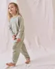 The Little Stadium Sweatpant. Solid -- Seafoam sold by THE GREAT.