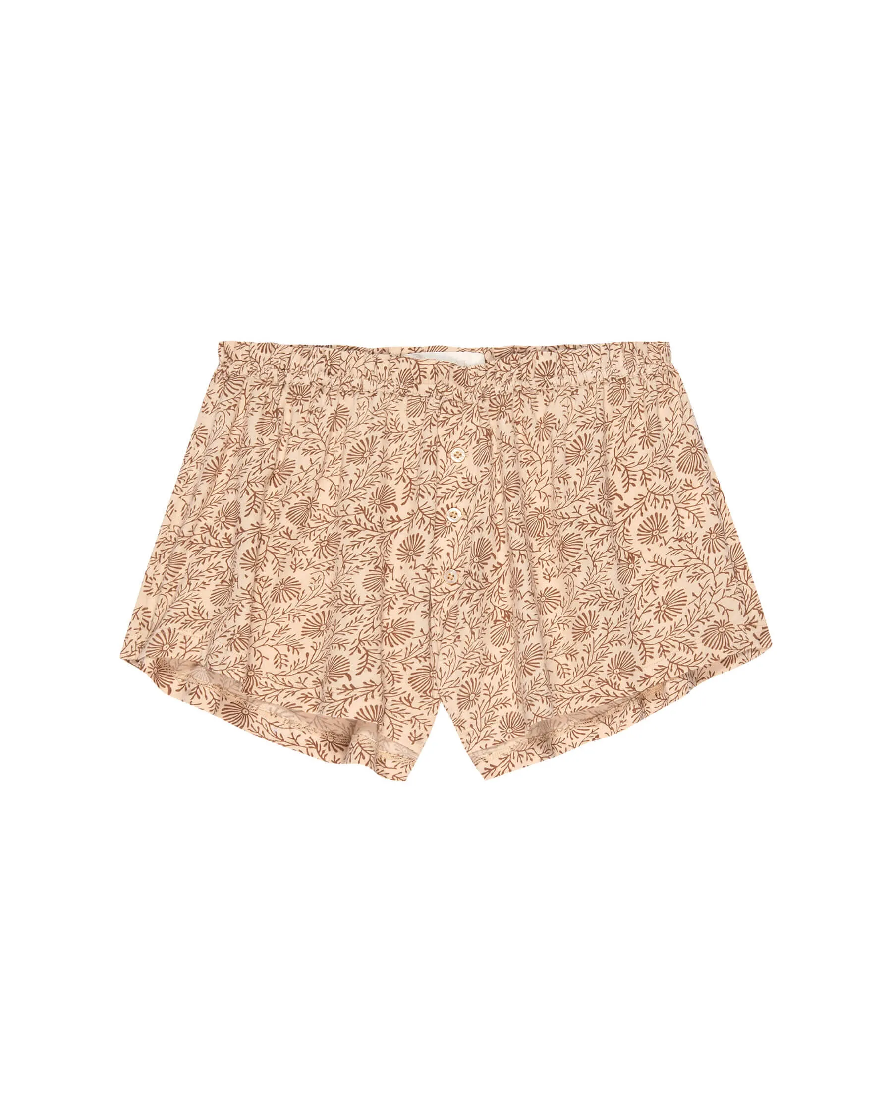 The Tap Short. -- Pink Clay Feather Grass sold by THE GREAT.