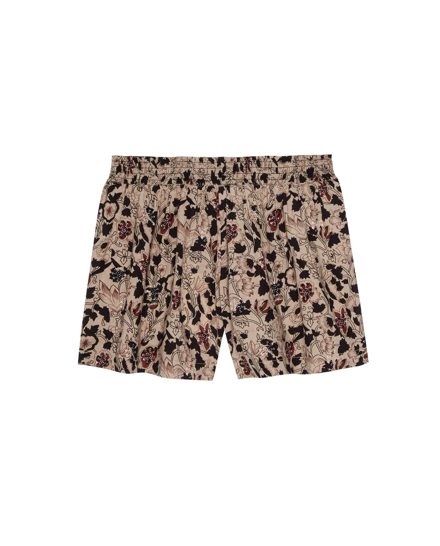 The Smocked Sleep Short. -- Canyon Floral sold by THE GREAT.