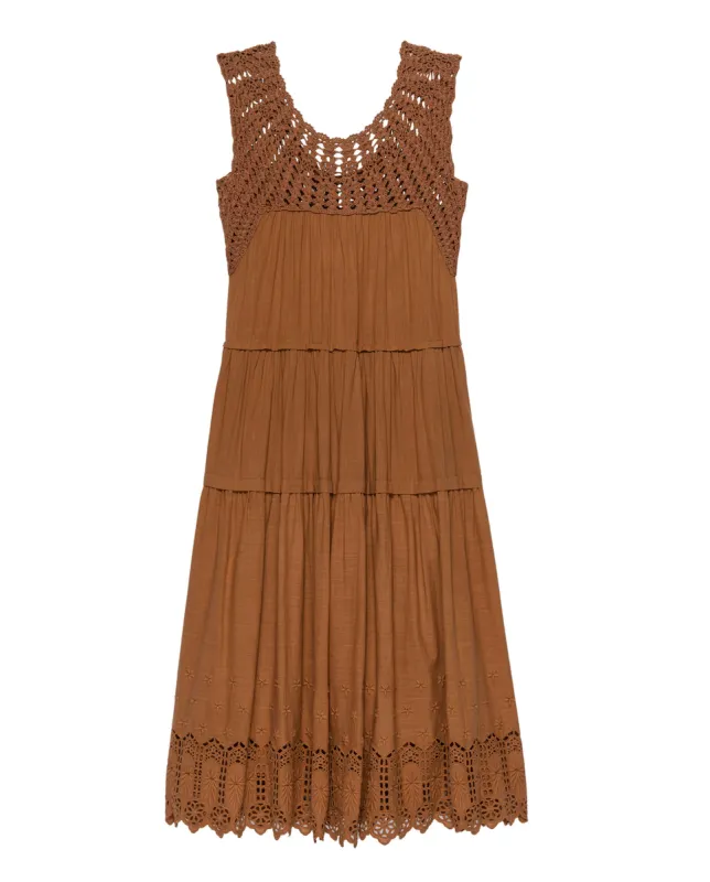 The Soleil Dress. -- Canyon sold by THE GREAT.