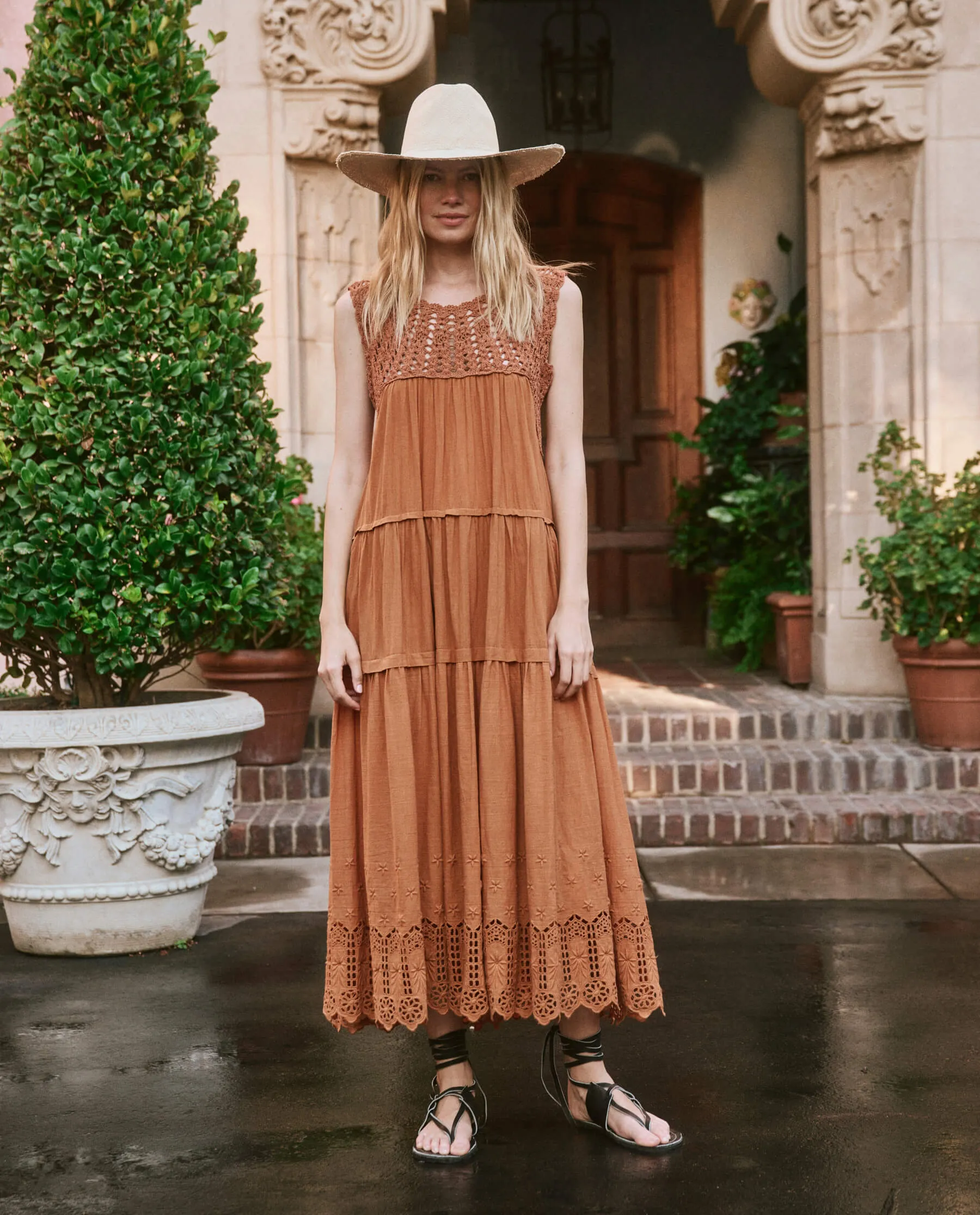 The Soleil Dress. -- Canyon sold by THE GREAT. product image thumbnail 3