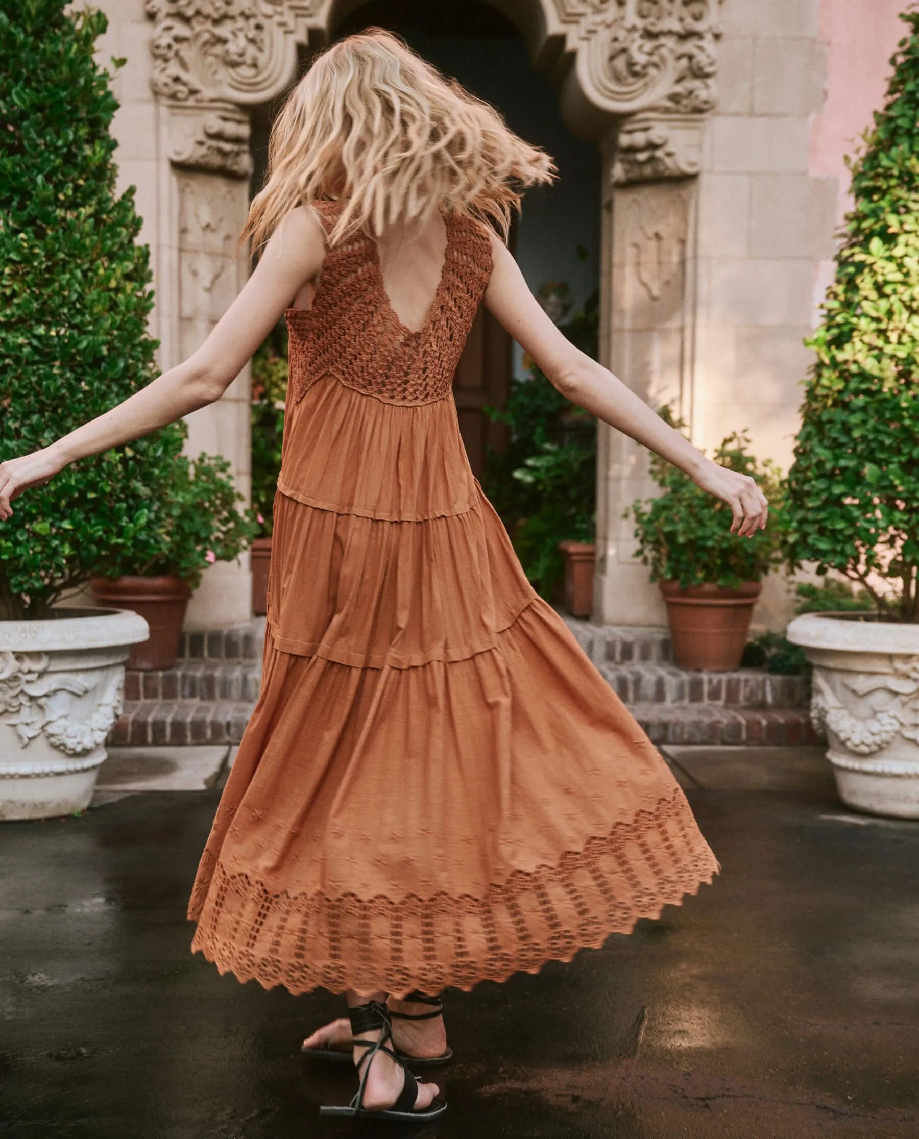 The Soleil Dress. -- Canyon sold by THE GREAT. product image thumbnail 2