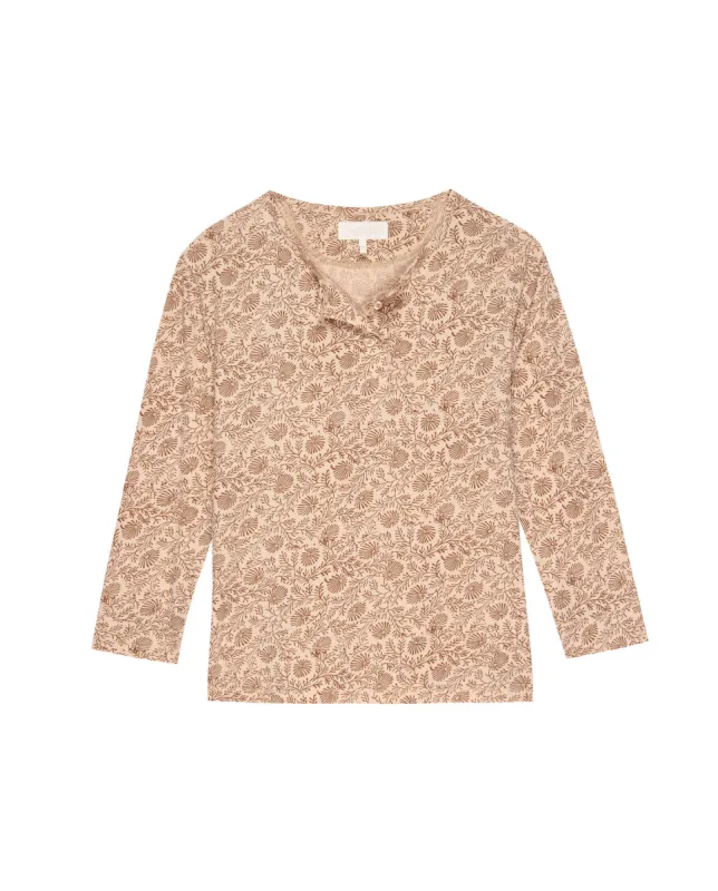 The Sleep Henley. -- Pink Clay Feather Grass sold by THE GREAT.