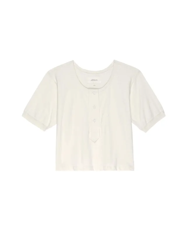 The Scoop Henley. -- Natural made by THE GREAT.