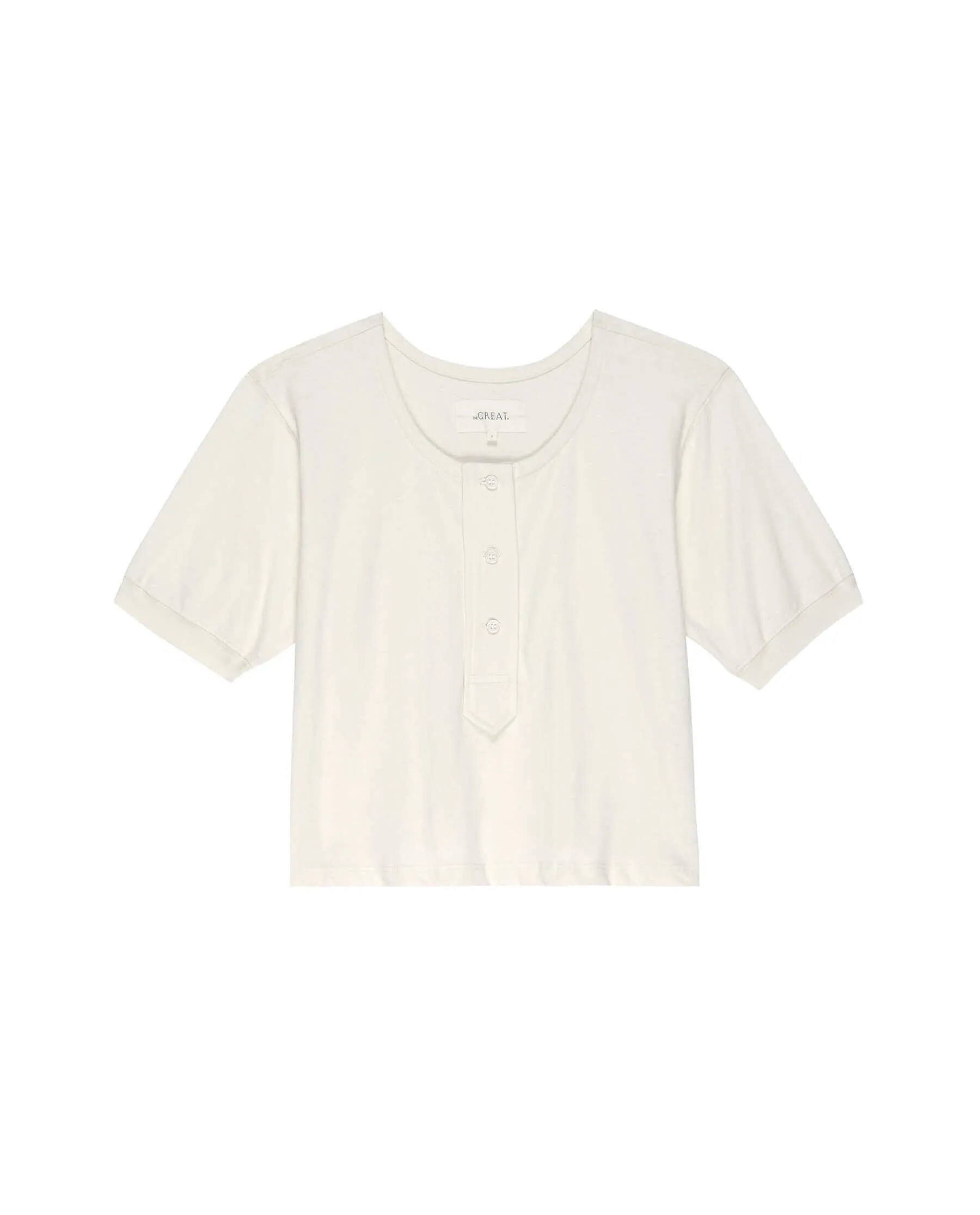 The Scoop Henley. -- Natural sold by THE GREAT.