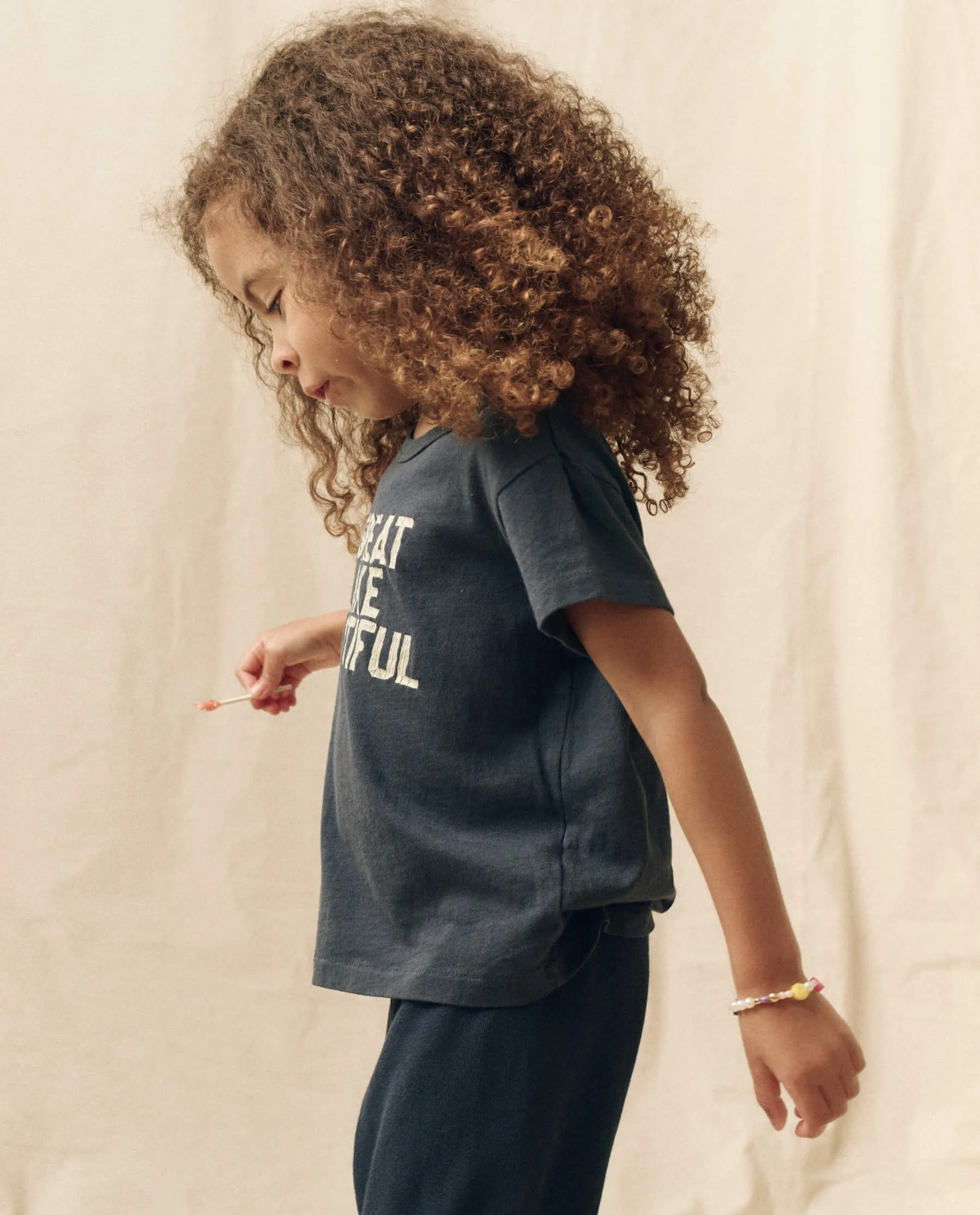 The Little Boxy Crew. Graphic -- True Navy with The Great Lake Beautiful Graphic sold by THE GREAT. product image thumbnail 4