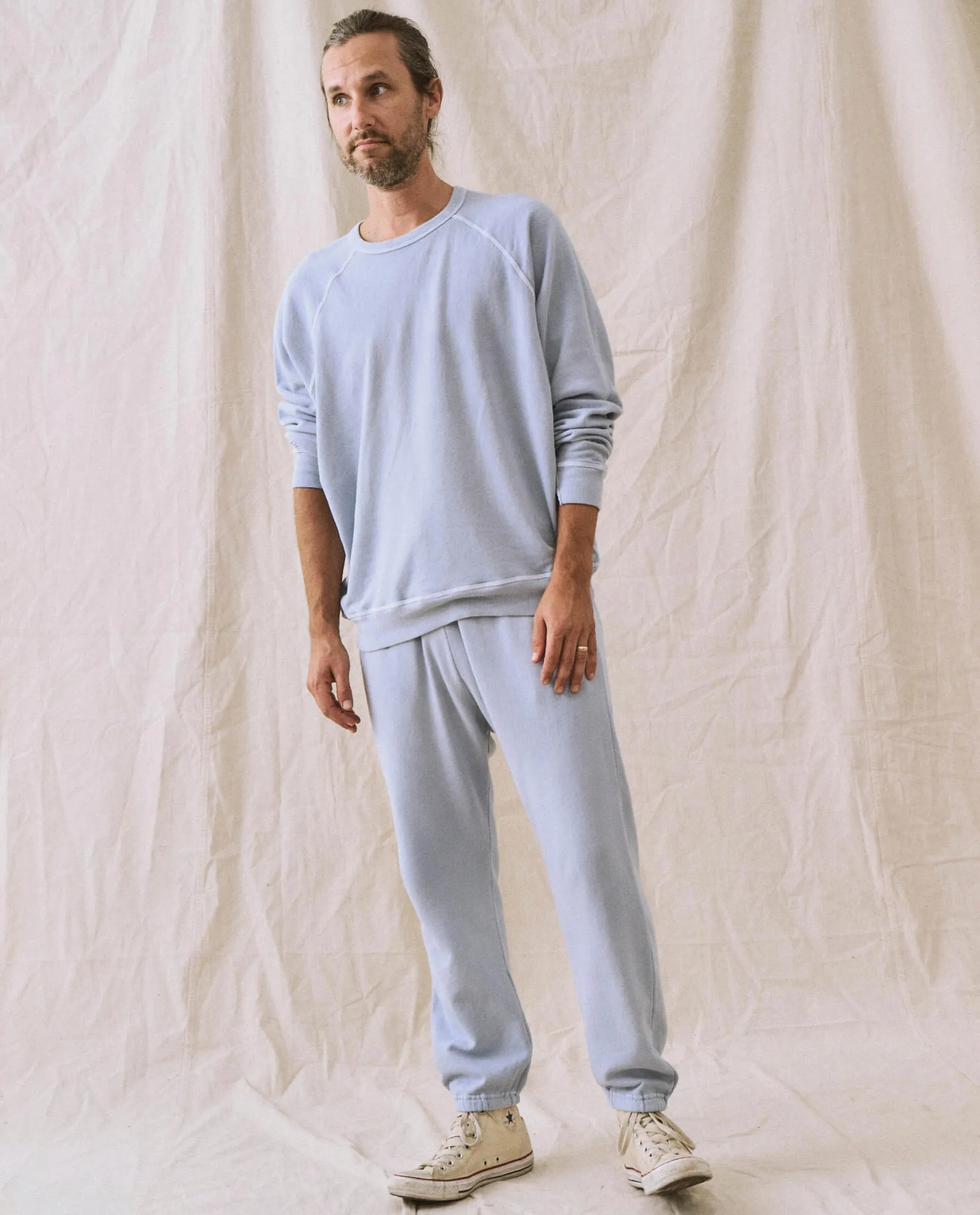 The Men's Stadium Sweatpant. -- Whisper Blue sold by THE GREAT. product image thumbnail 2