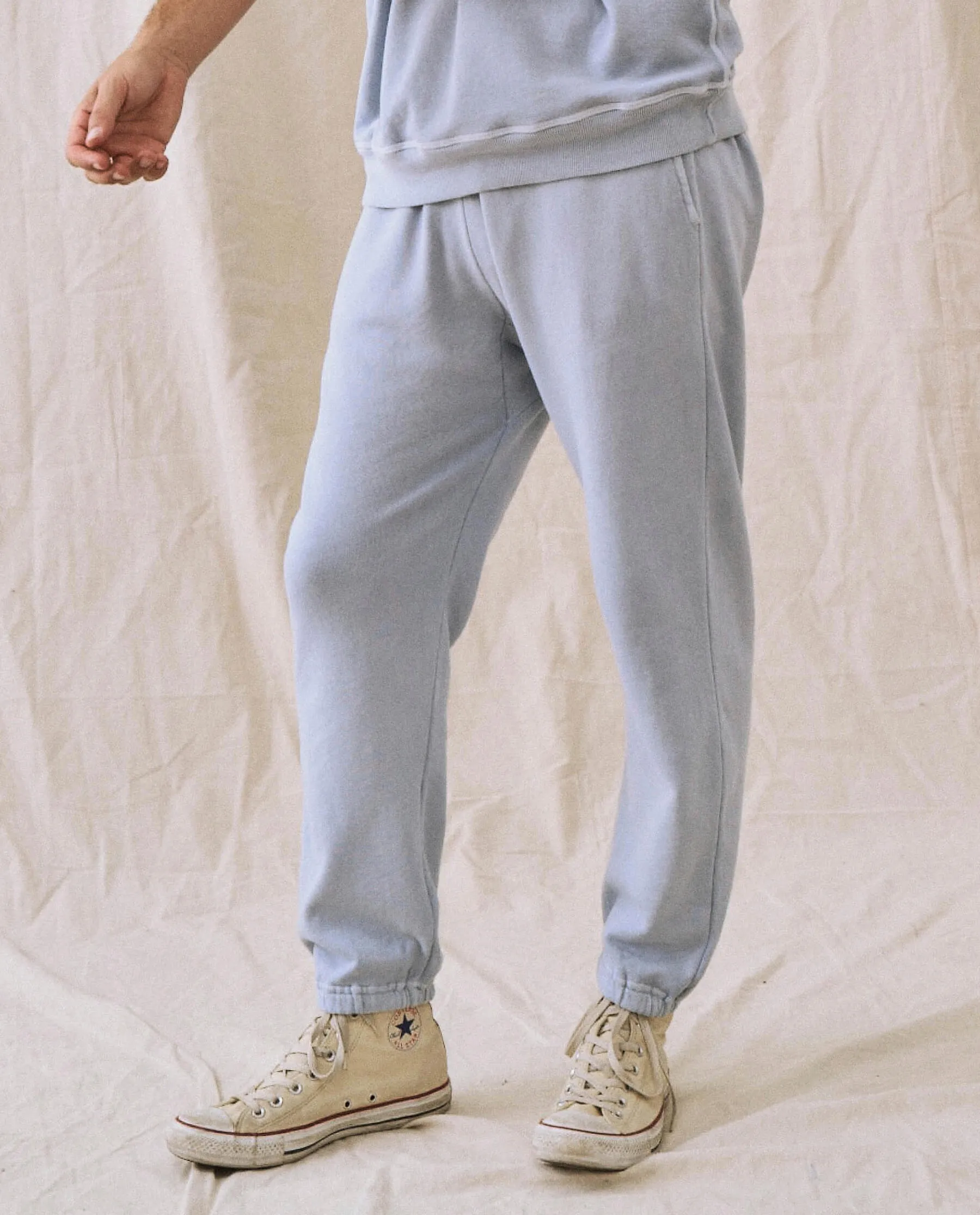 The Men's Stadium Sweatpant. -- Whisper Blue sold by THE GREAT. product image thumbnail 3