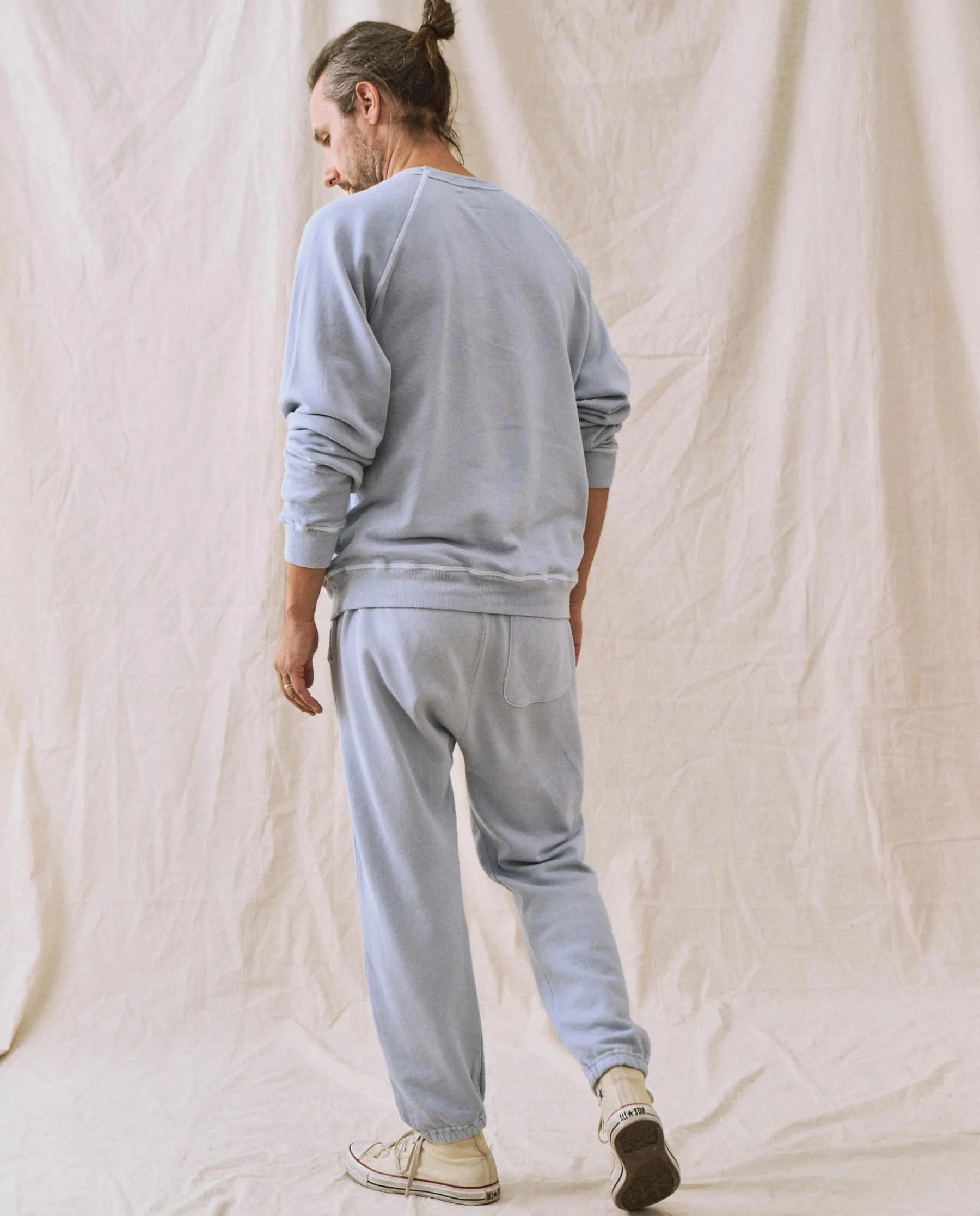 The Men's Stadium Sweatpant. -- Whisper Blue sold by THE GREAT. product image thumbnail 4