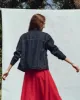 The Workwear Jean Jacket. -- Rinse sold by THE GREAT.