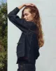 The Workwear Jean Jacket. -- Rinse sold by THE GREAT.