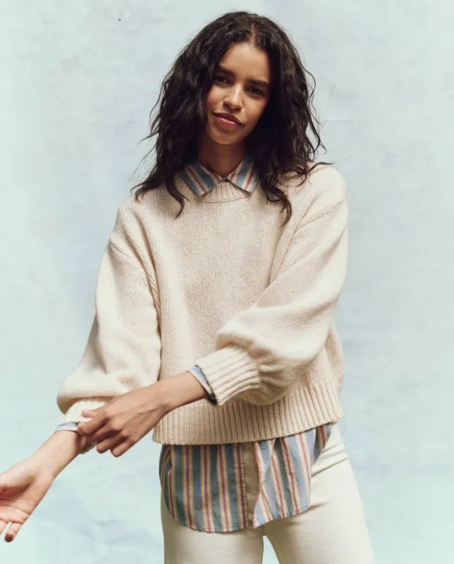 The Bubble Pullover. -- Pearl sold by THE GREAT.