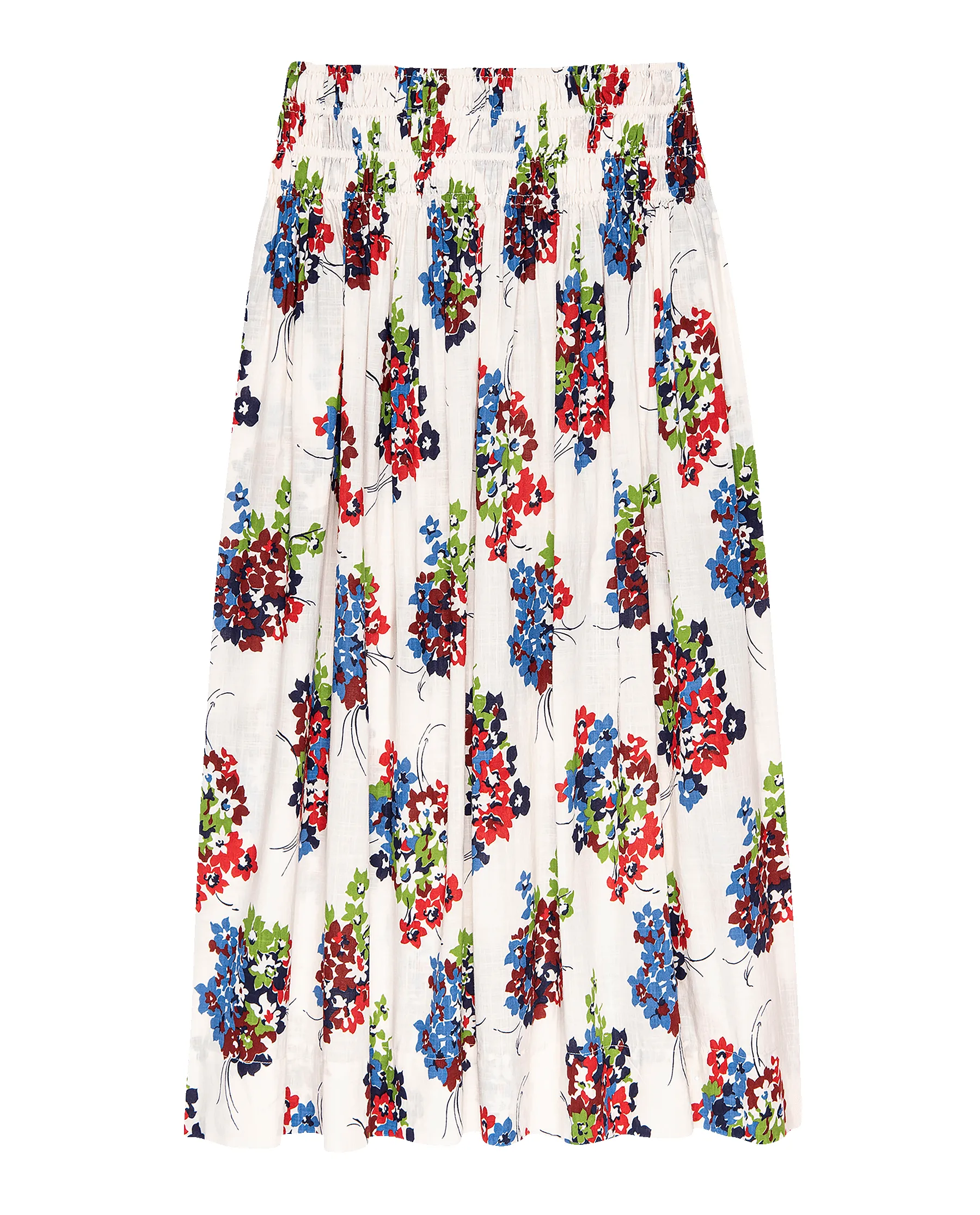 The Viola Skirt. -- Oasis Floral sold by THE GREAT. product image thumbnail 5