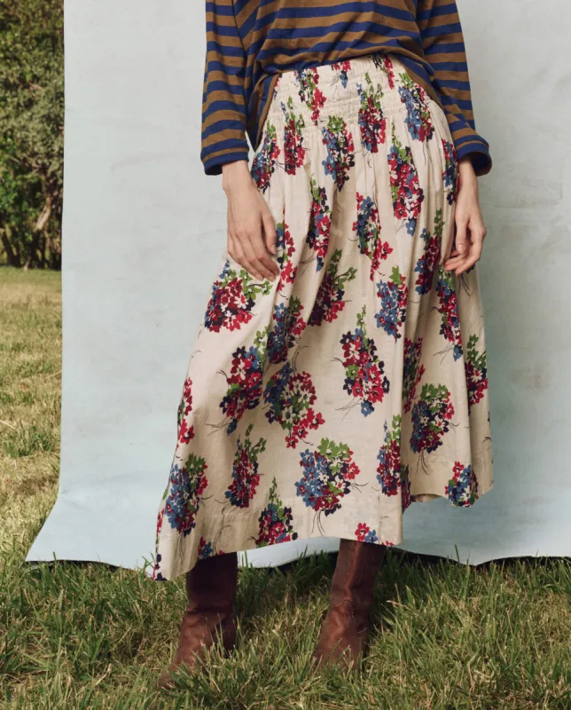 The Viola Skirt. -- Oasis Floral made by THE GREAT.
