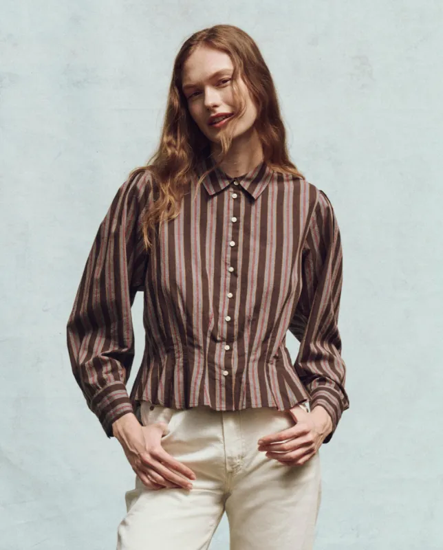 The Honor Top. -- Black Frontier Stripe sold by THE GREAT.