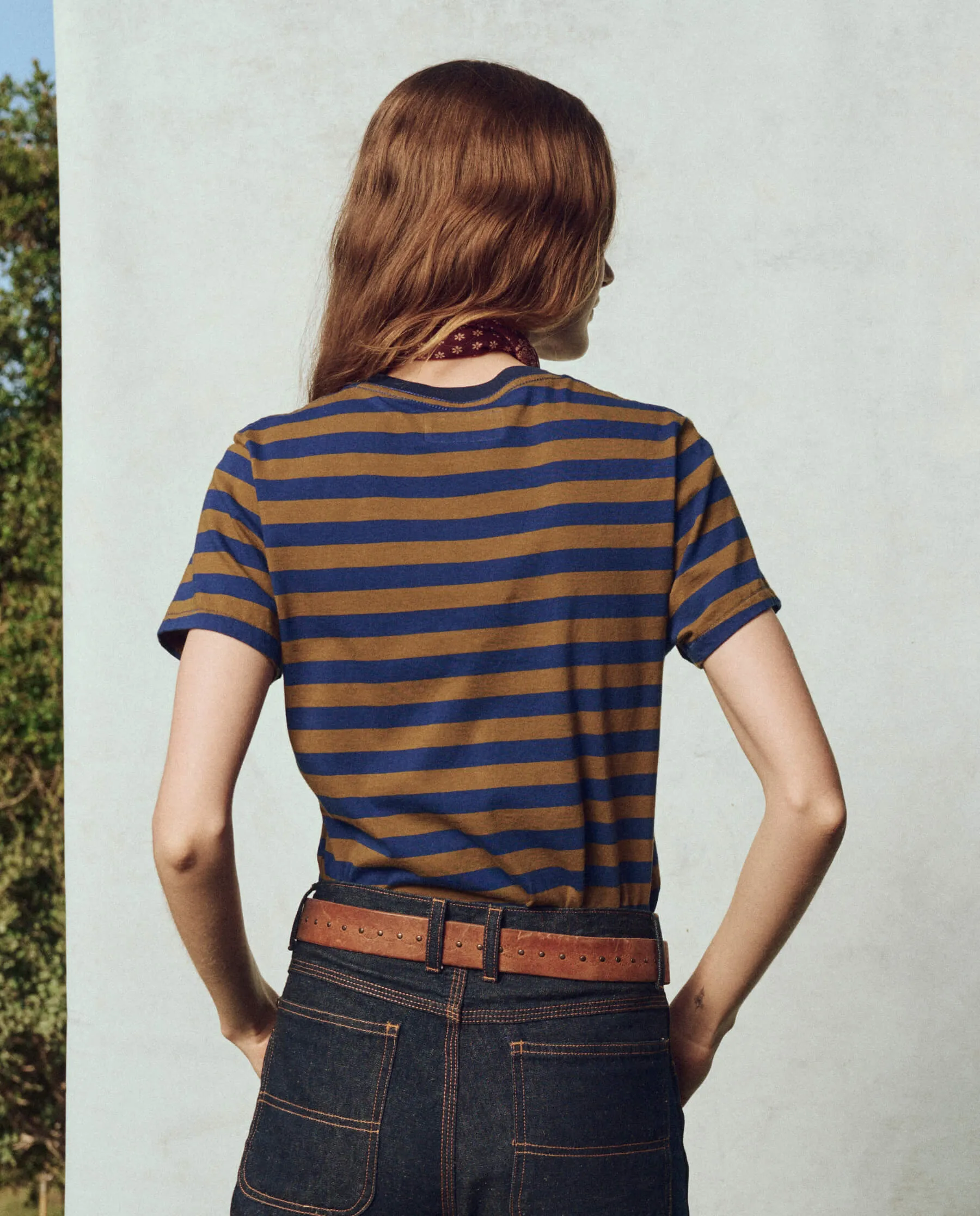 The Little Tee. Novelty -- Capital Stripe sold by THE GREAT. product image thumbnail 2