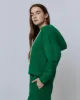 The Lace Up Hoodie. -- Dill sold by THE GREAT.