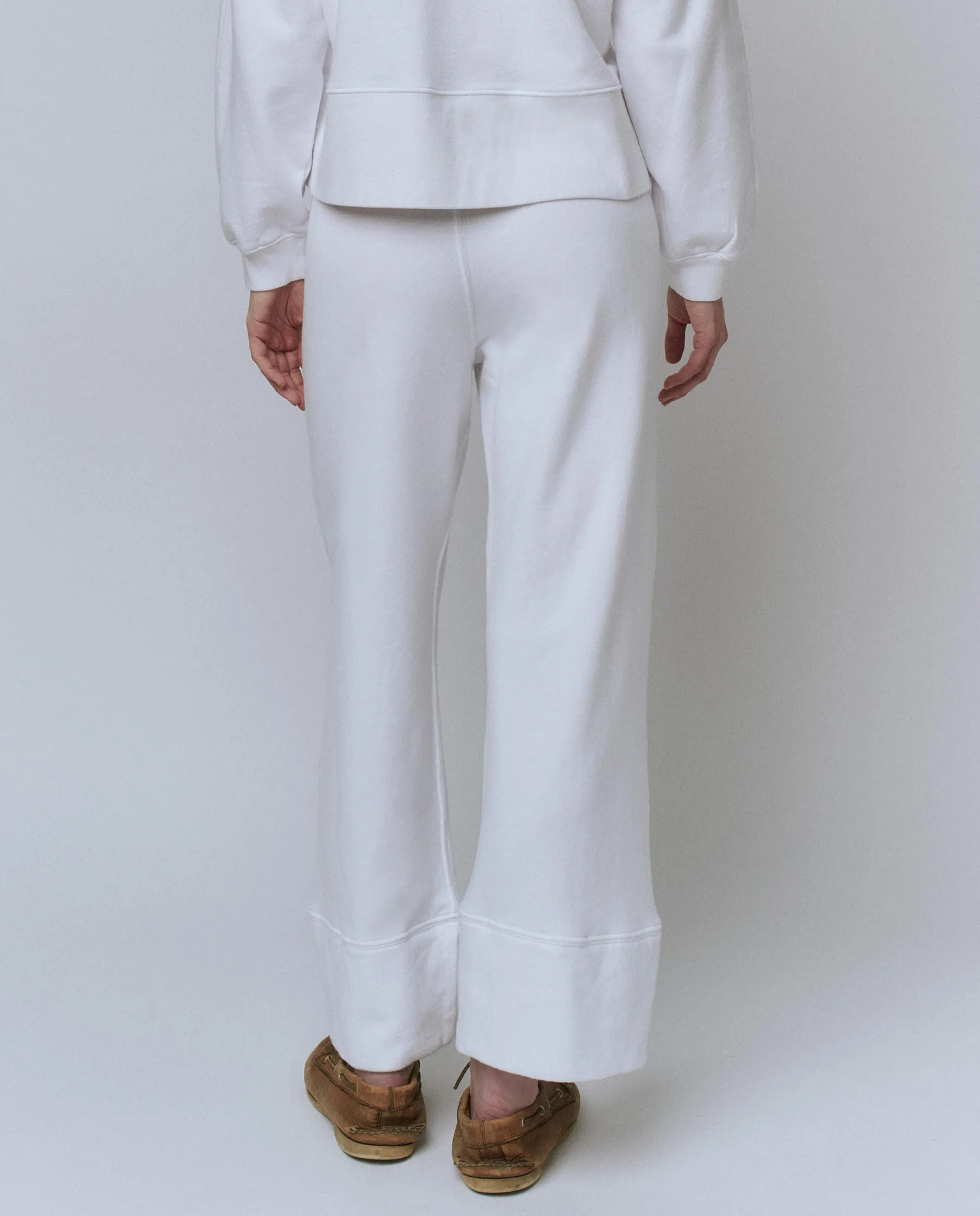 The Win Sweatpant. -- True White sold by THE GREAT. product image thumbnail 2