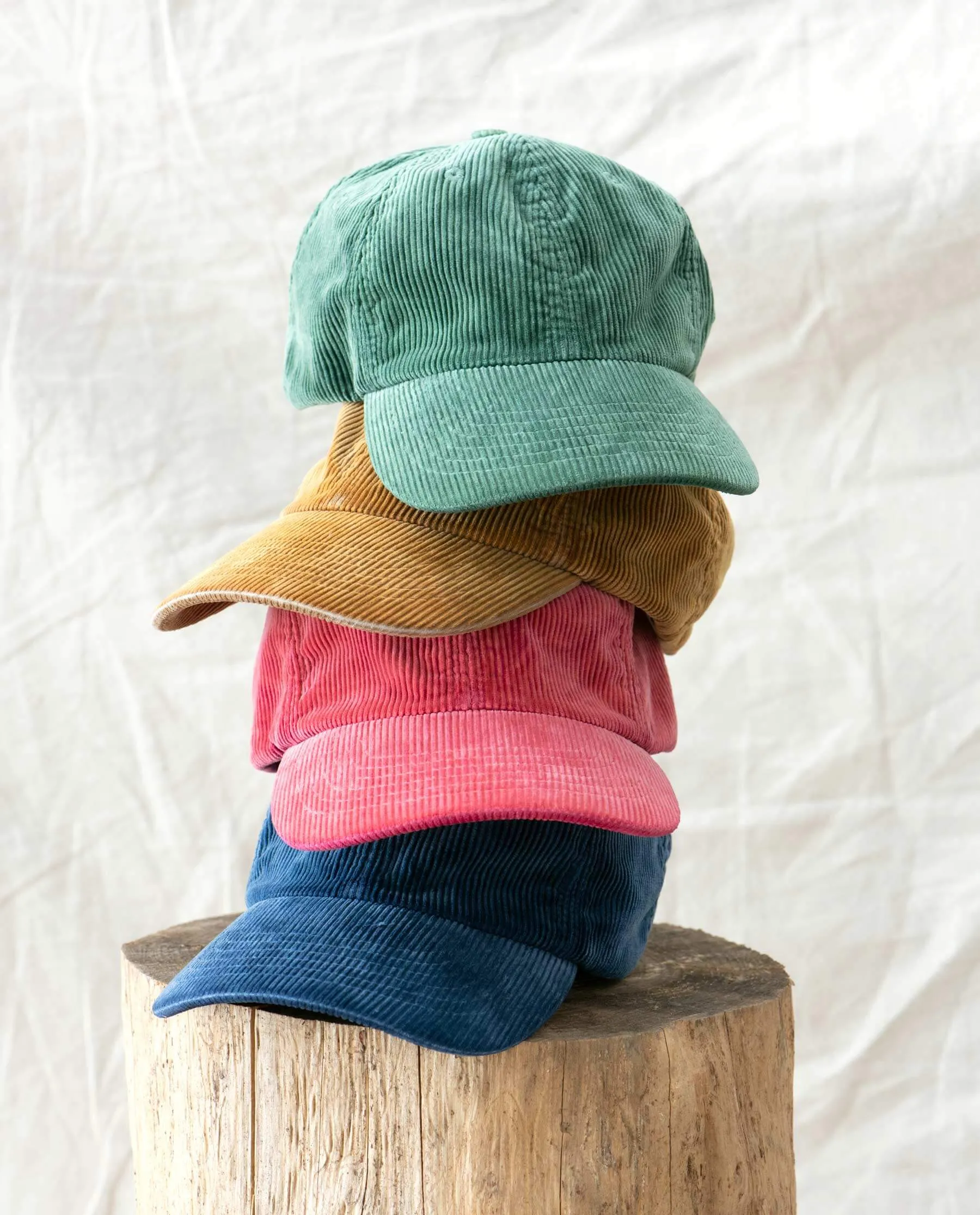 The Baseball Hat. -- True Navy Corduroy sold by THE GREAT. product image thumbnail 5