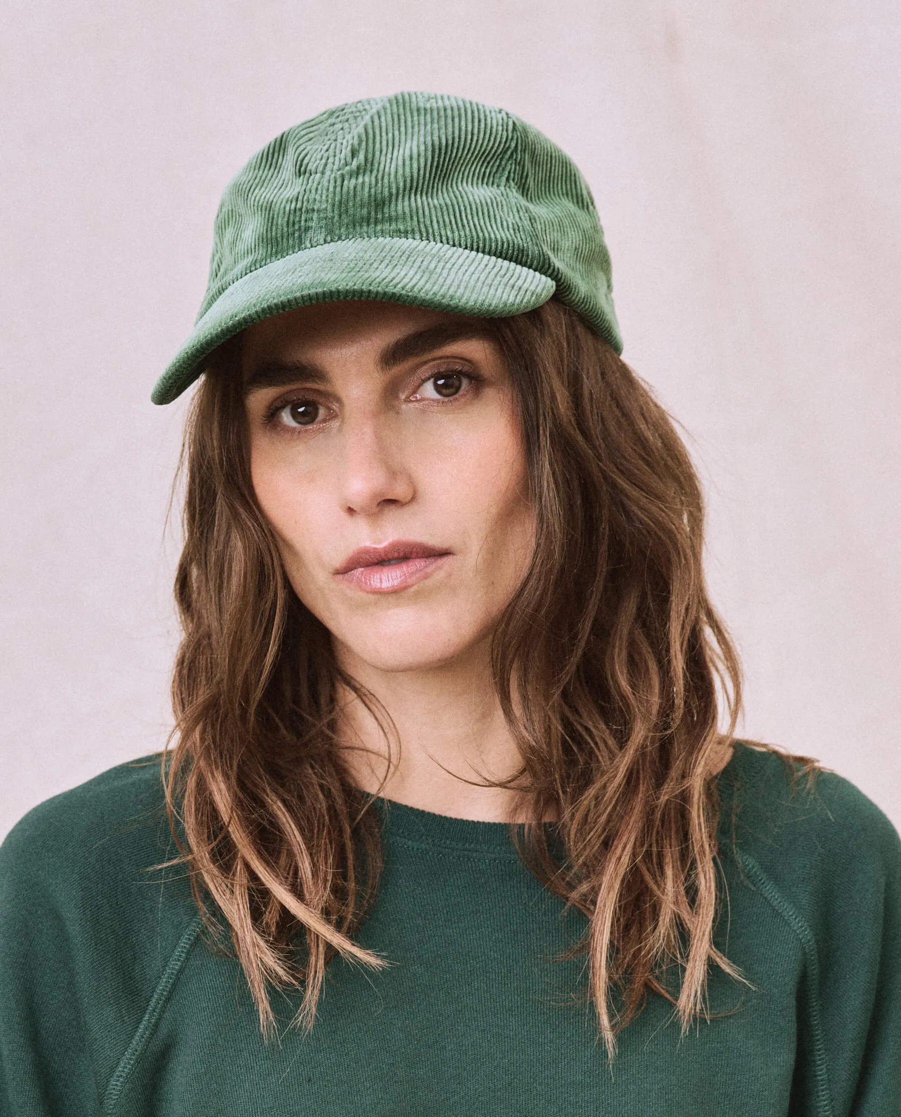 The Baseball Hat. -- Green Grove Corduroy sold by THE GREAT. product image thumbnail 2