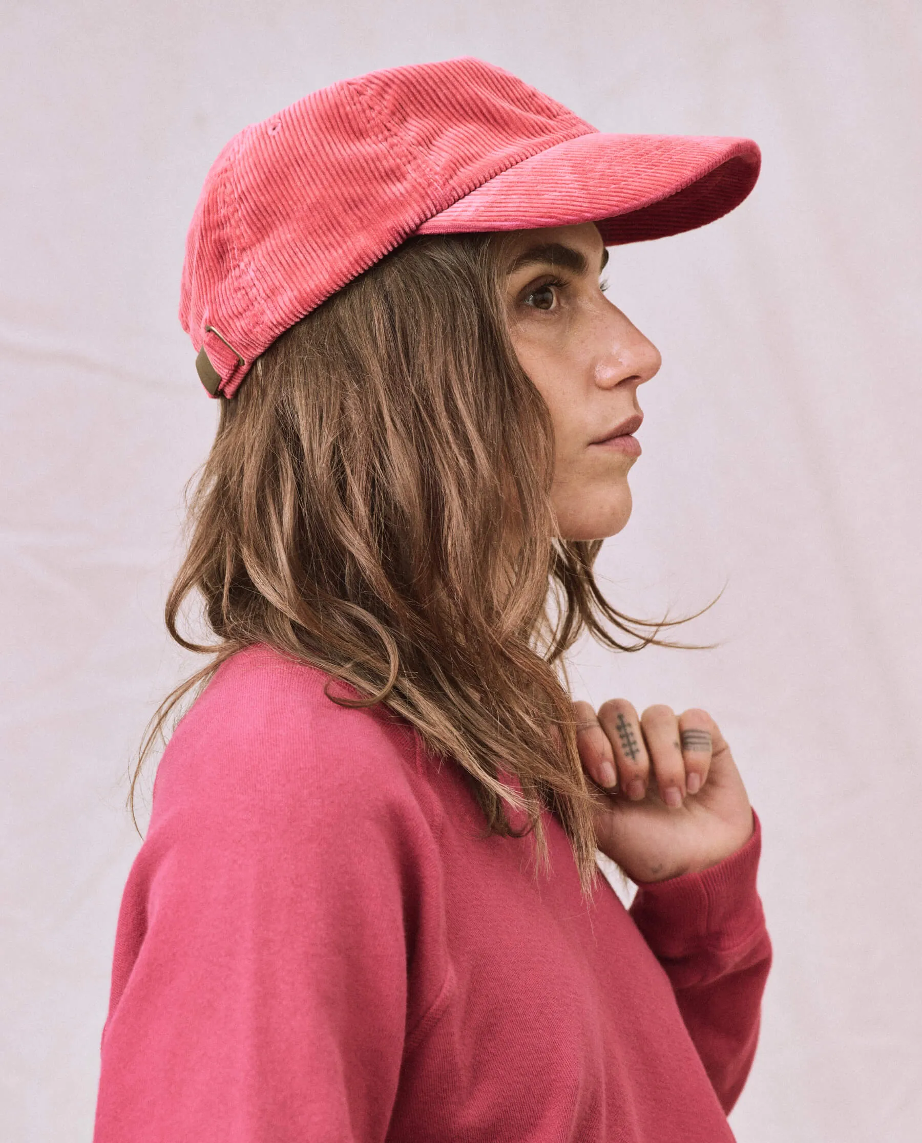 The Baseball Hat. -- Sweet Plum Corduroy sold by THE GREAT. product image thumbnail 4