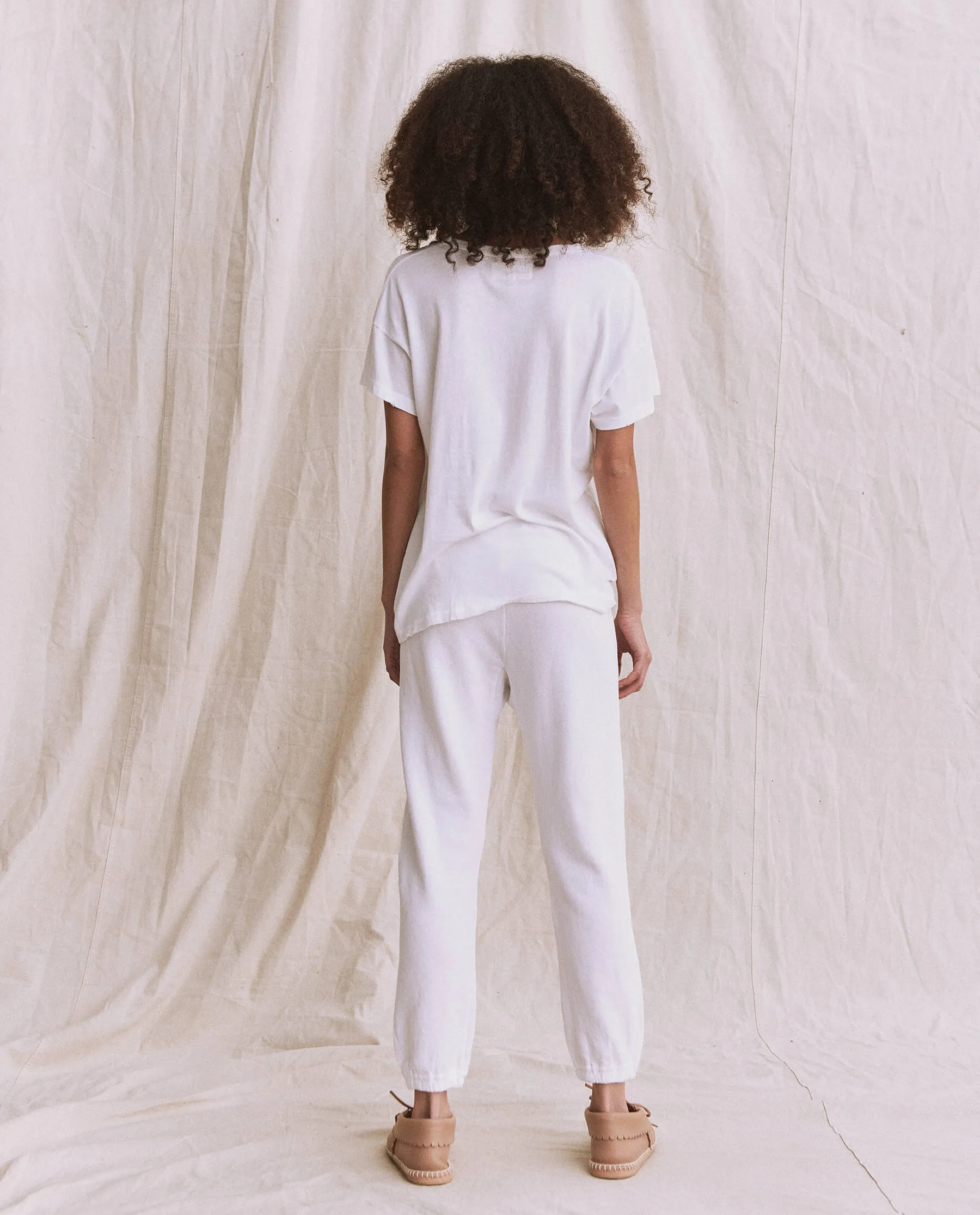 The Boxy Crew. Graphic -- True White with Los Angeles Heart Graphic sold by THE GREAT. product image thumbnail 2