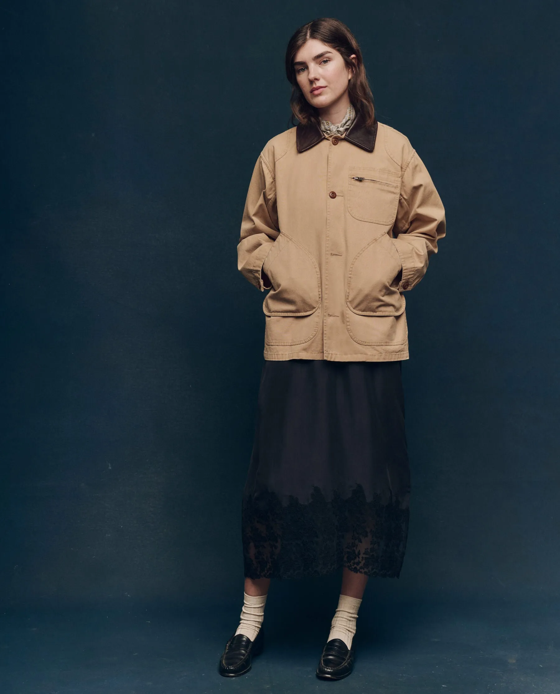 The Barn Jacket. -- Golden sold by THE GREAT. product image thumbnail 4