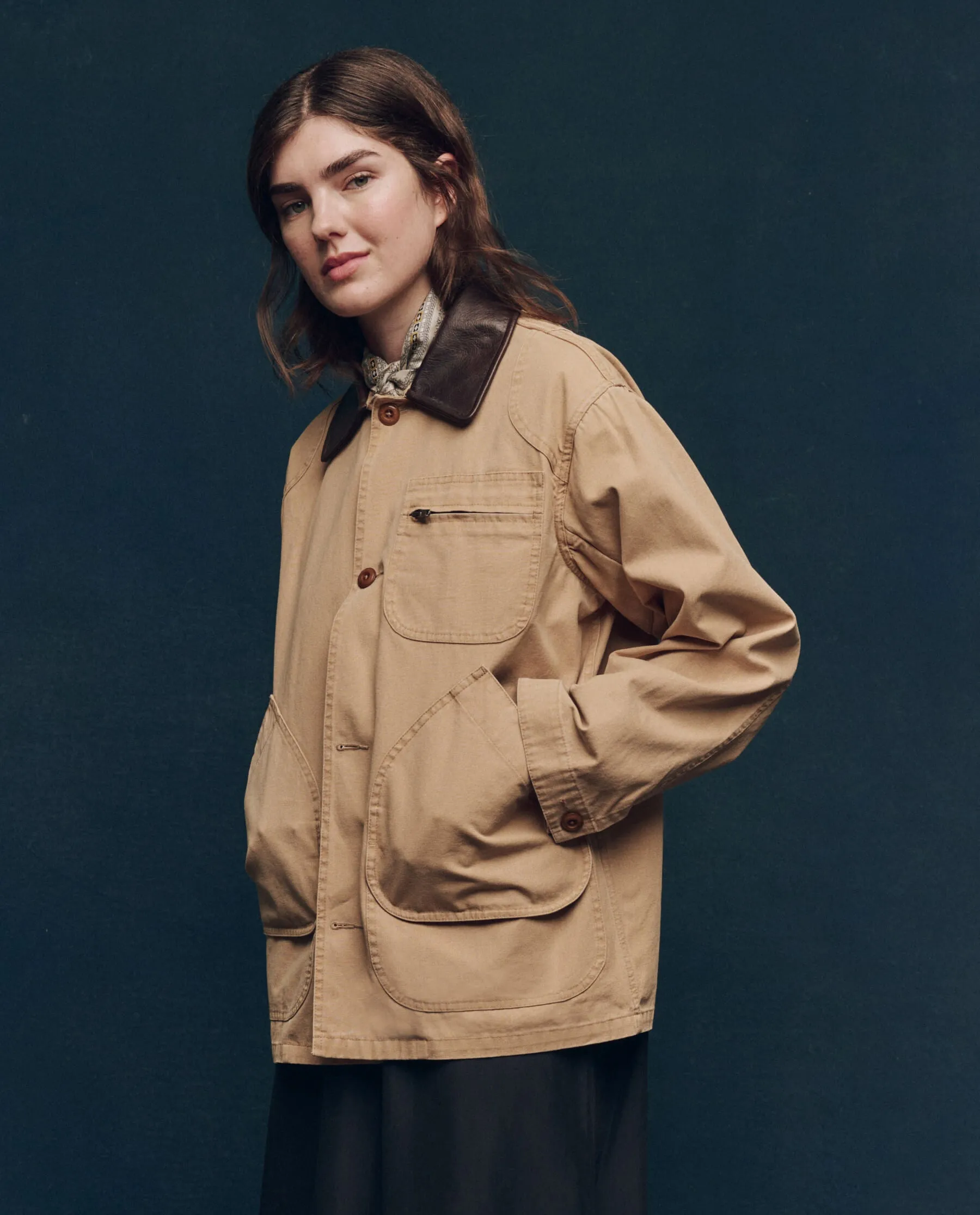 The Barn Jacket. -- Golden sold by THE GREAT. product image thumbnail 3