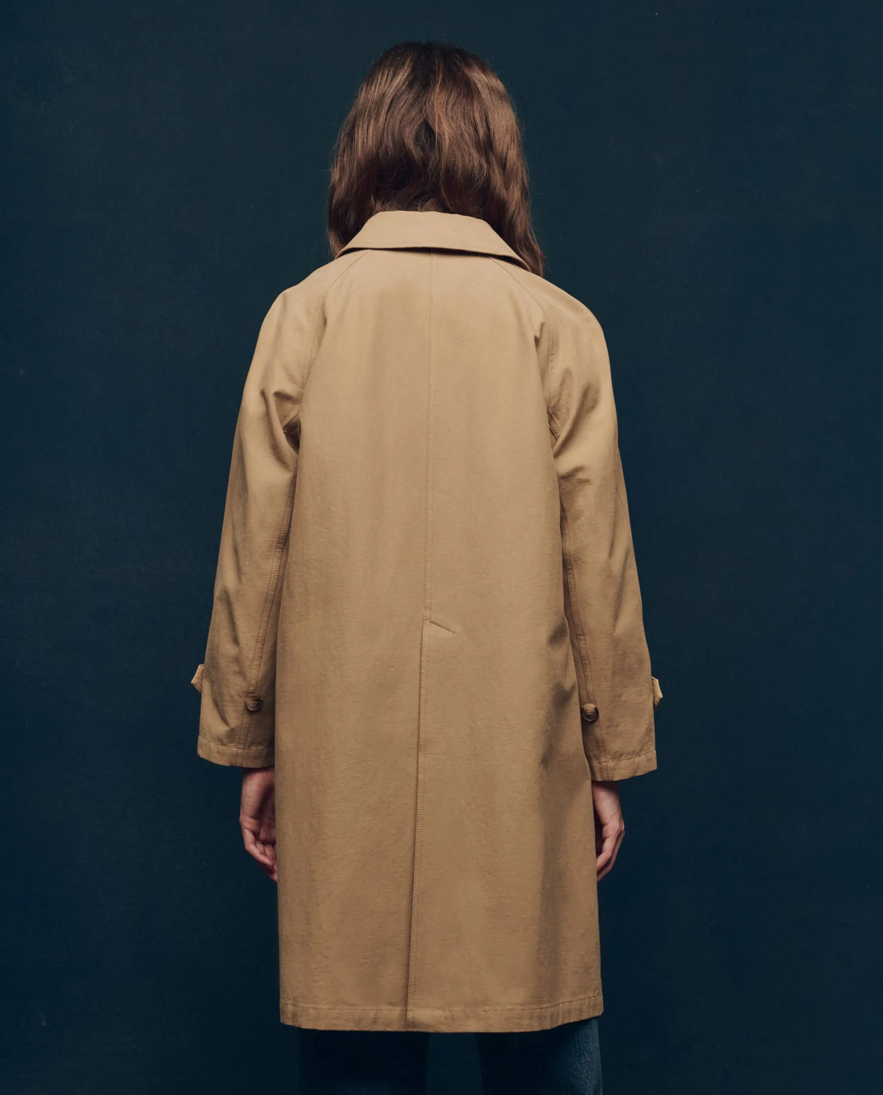 The Trench Coat. -- Khaki sold by THE GREAT. product image thumbnail 2