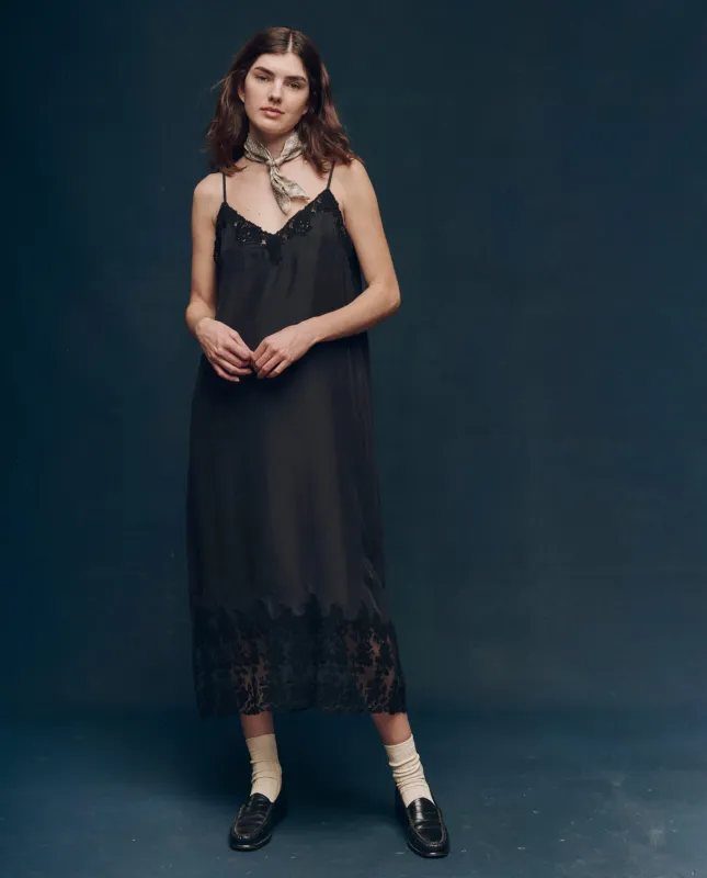 The Legacy Dress. -- Black sold by THE GREAT.