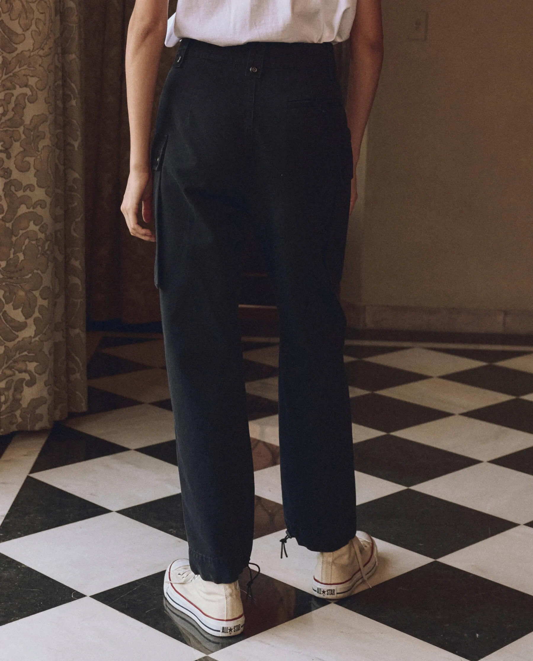 The Convoy Pant. -- Black sold by THE GREAT. product image thumbnail 2