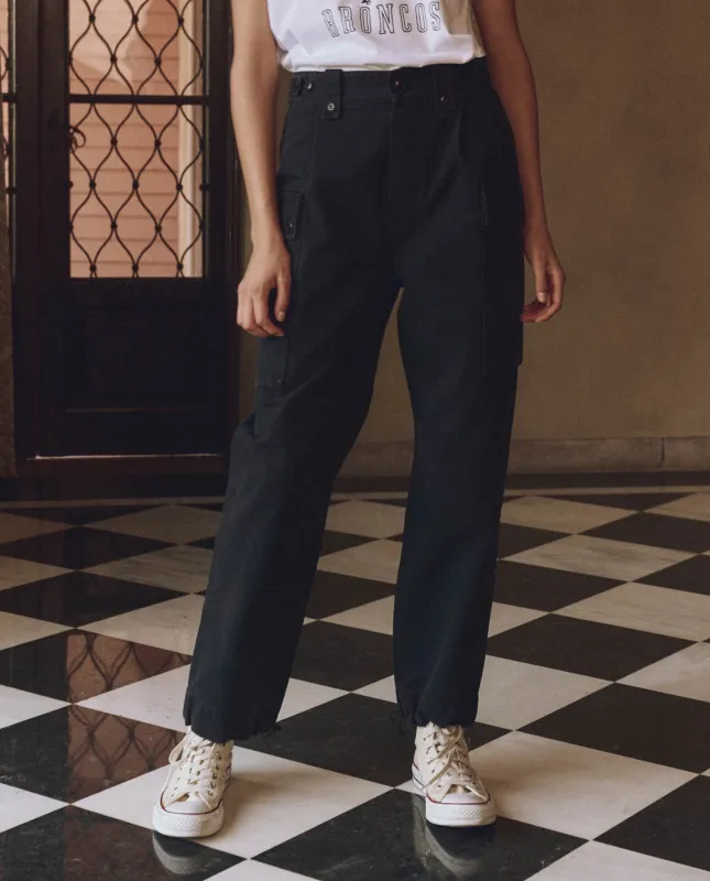 The Convoy Pant. -- Black sold by THE GREAT.