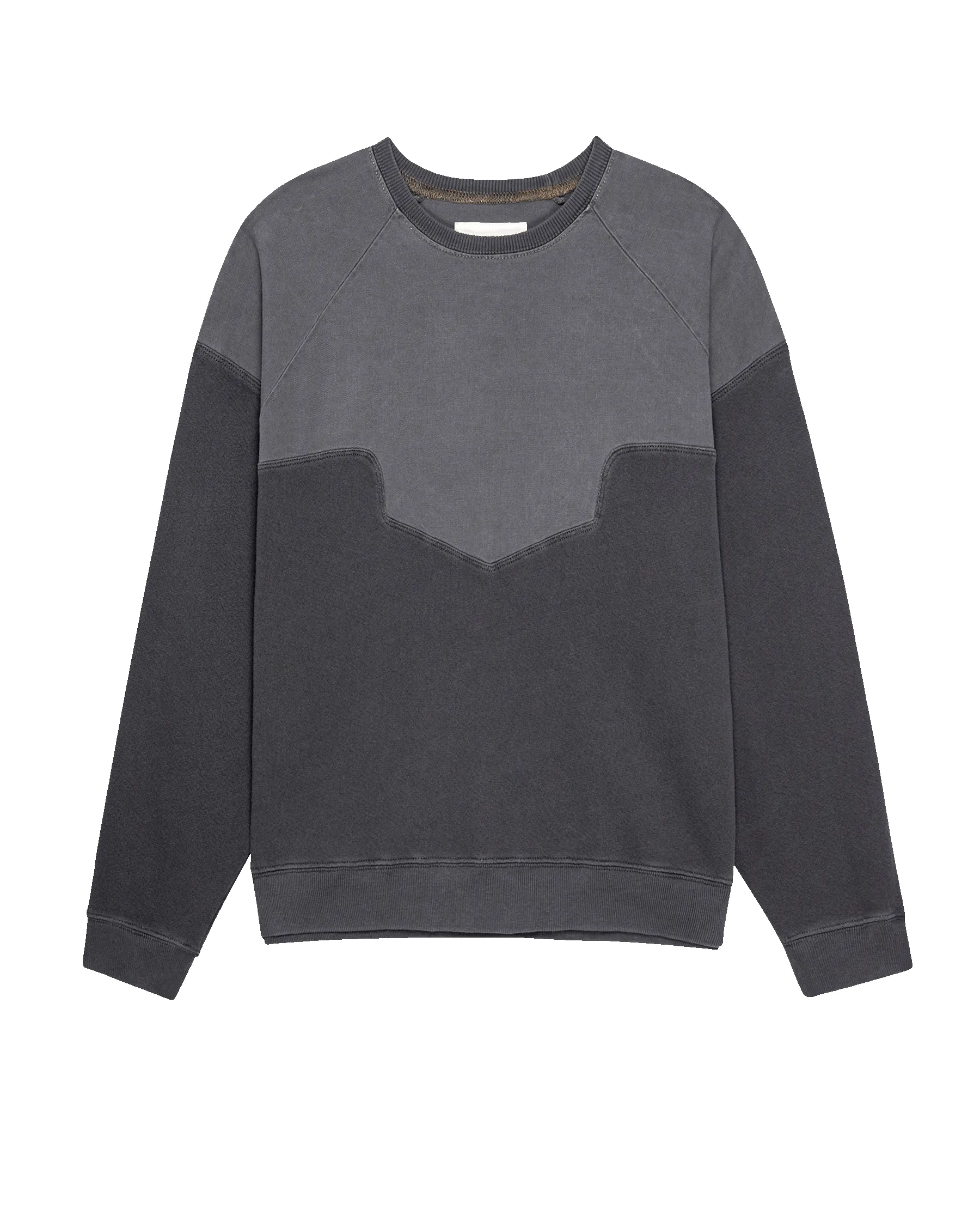 The Western Slouch Sweatshirt. -- Washed Black sold by THE GREAT. product image thumbnail 5