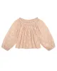 The Prim Top. -- Vintage Blush sold by THE GREAT.