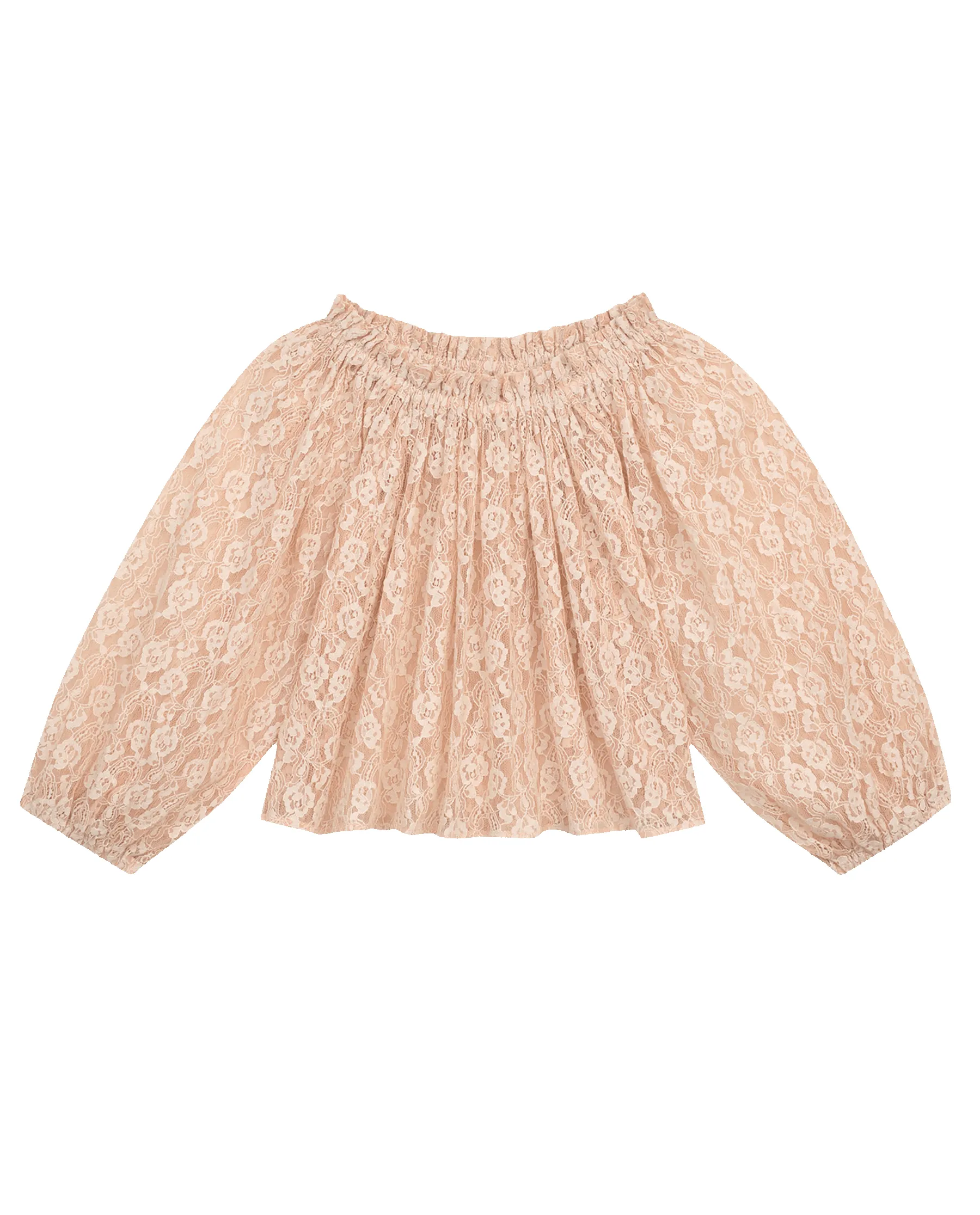 The Prim Top. -- Vintage Blush sold by THE GREAT. product image thumbnail 5