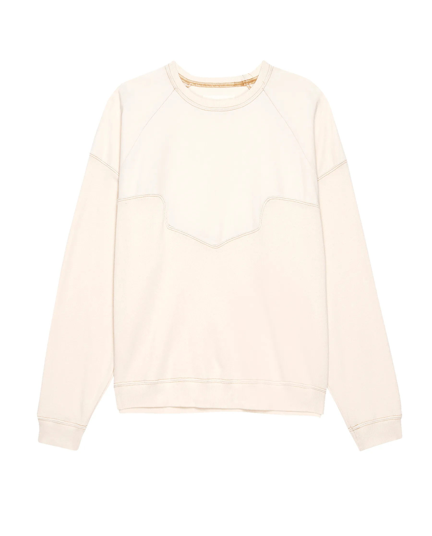 The Western Slouch Sweatshirt. -- Washed White sold by THE GREAT. product image thumbnail 5