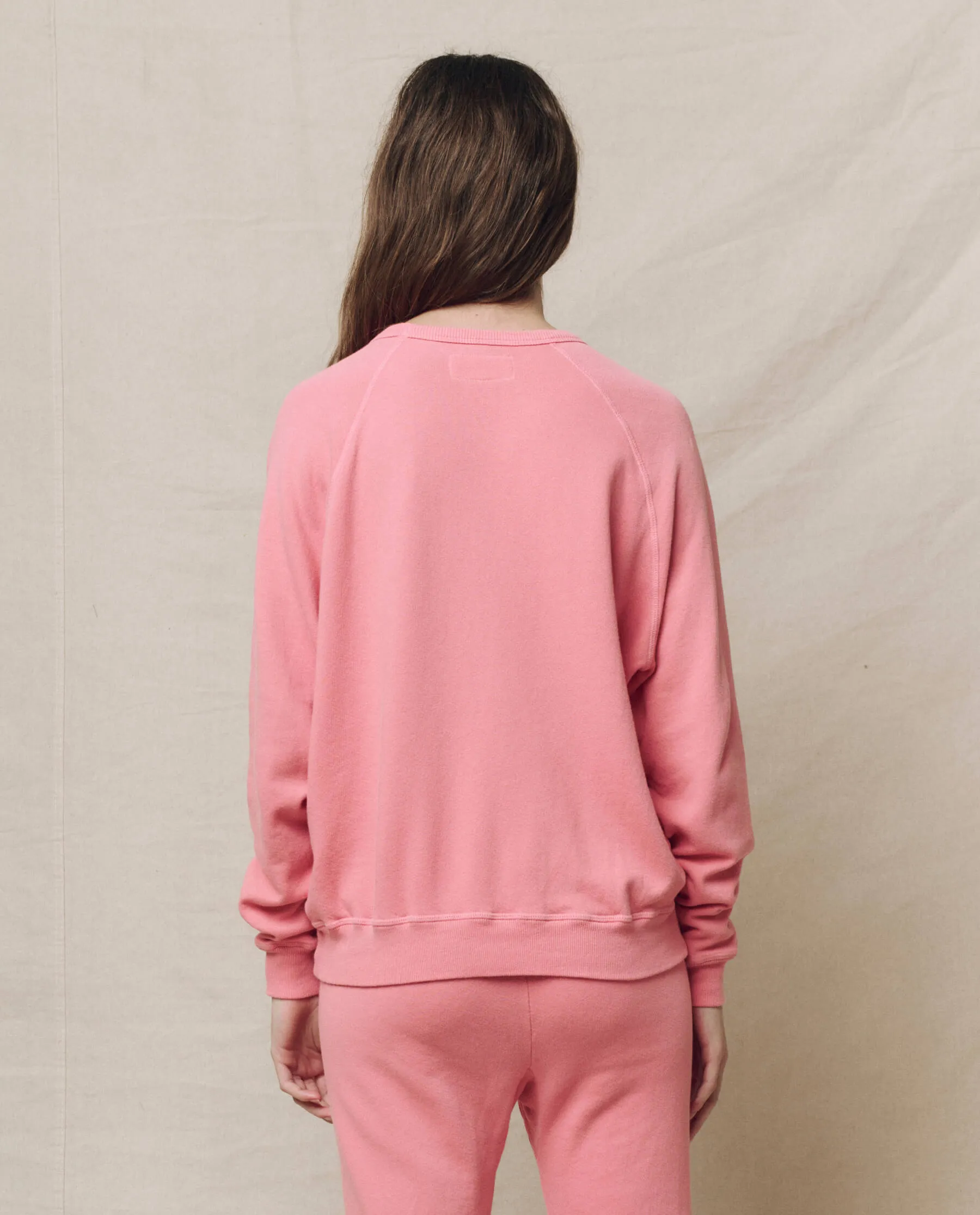 The College Sweatshirt. Solid -- Confetti sold by THE GREAT. product image thumbnail 2